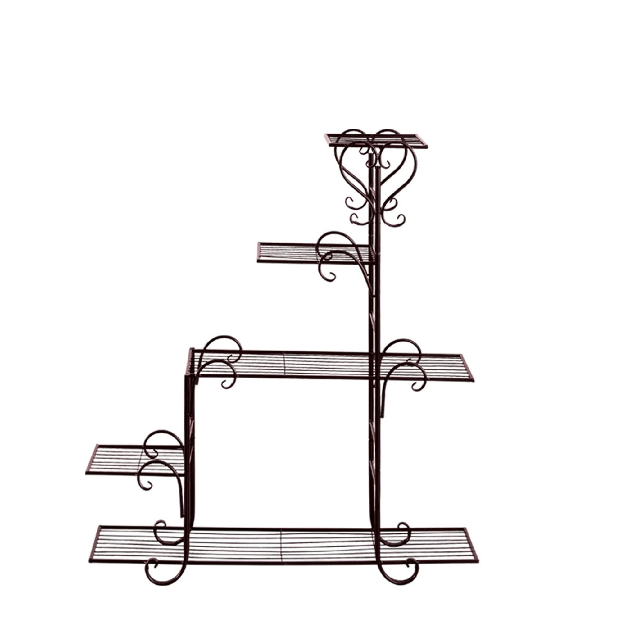 2 Levede Plant Stand Metal - Bronze, 2 of 6