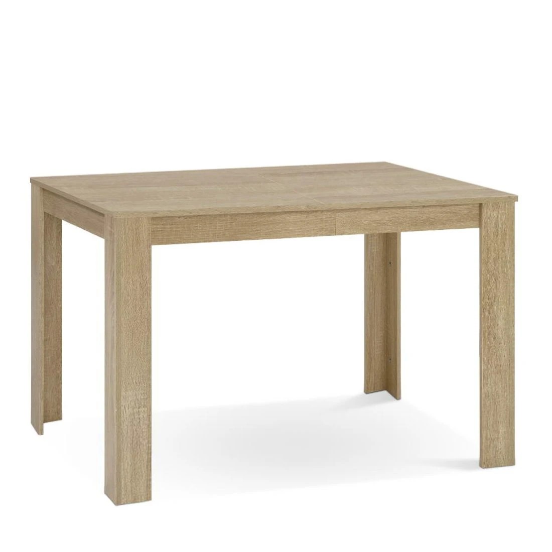 1 Artiss Dining Table Rectangular 4 Seater 120CM Oak Natu - Natural, 1 of 8