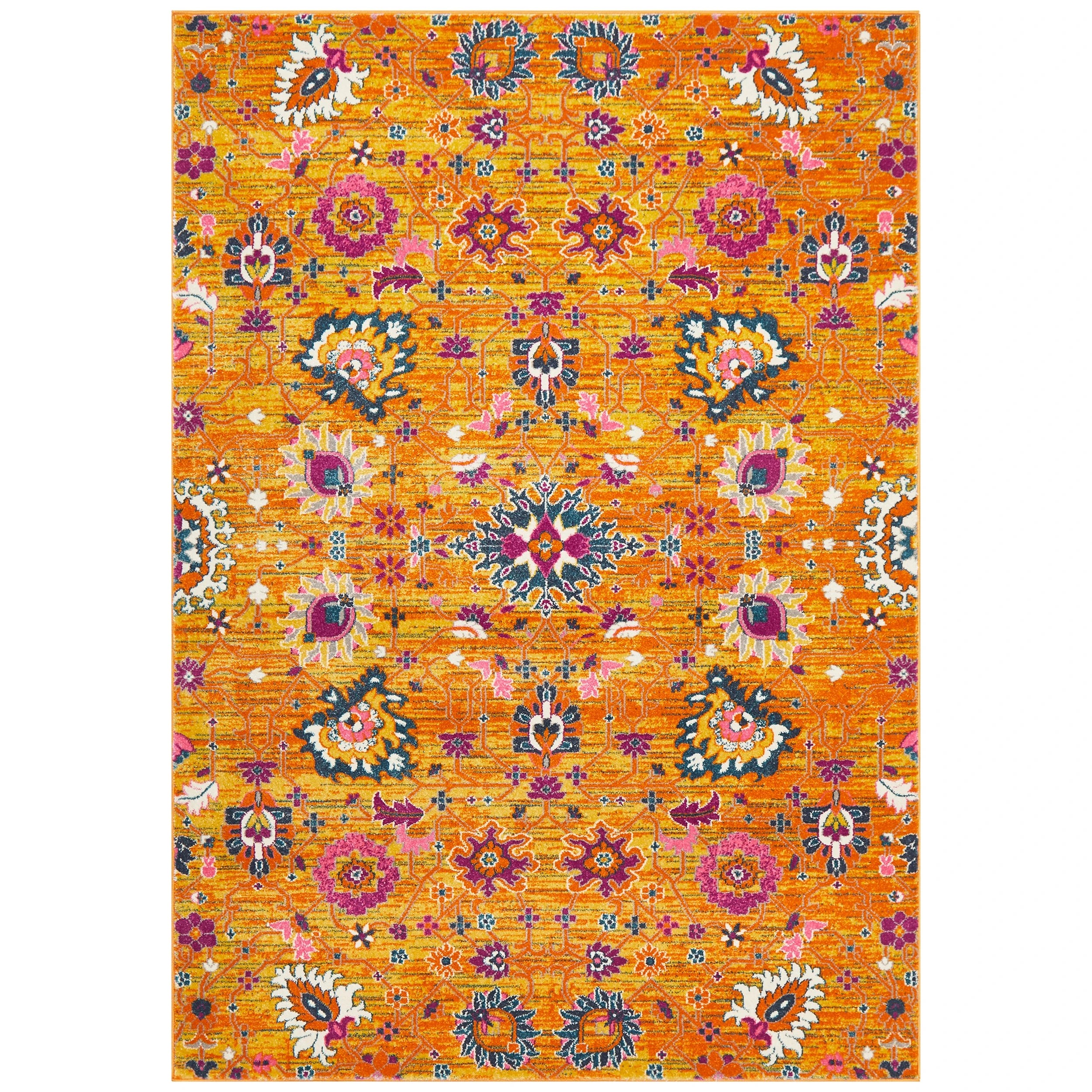 1 Common Ground Rugs Atlas 210 330x240cm - Extra Large Floor Rug - Orange, 1 of 7