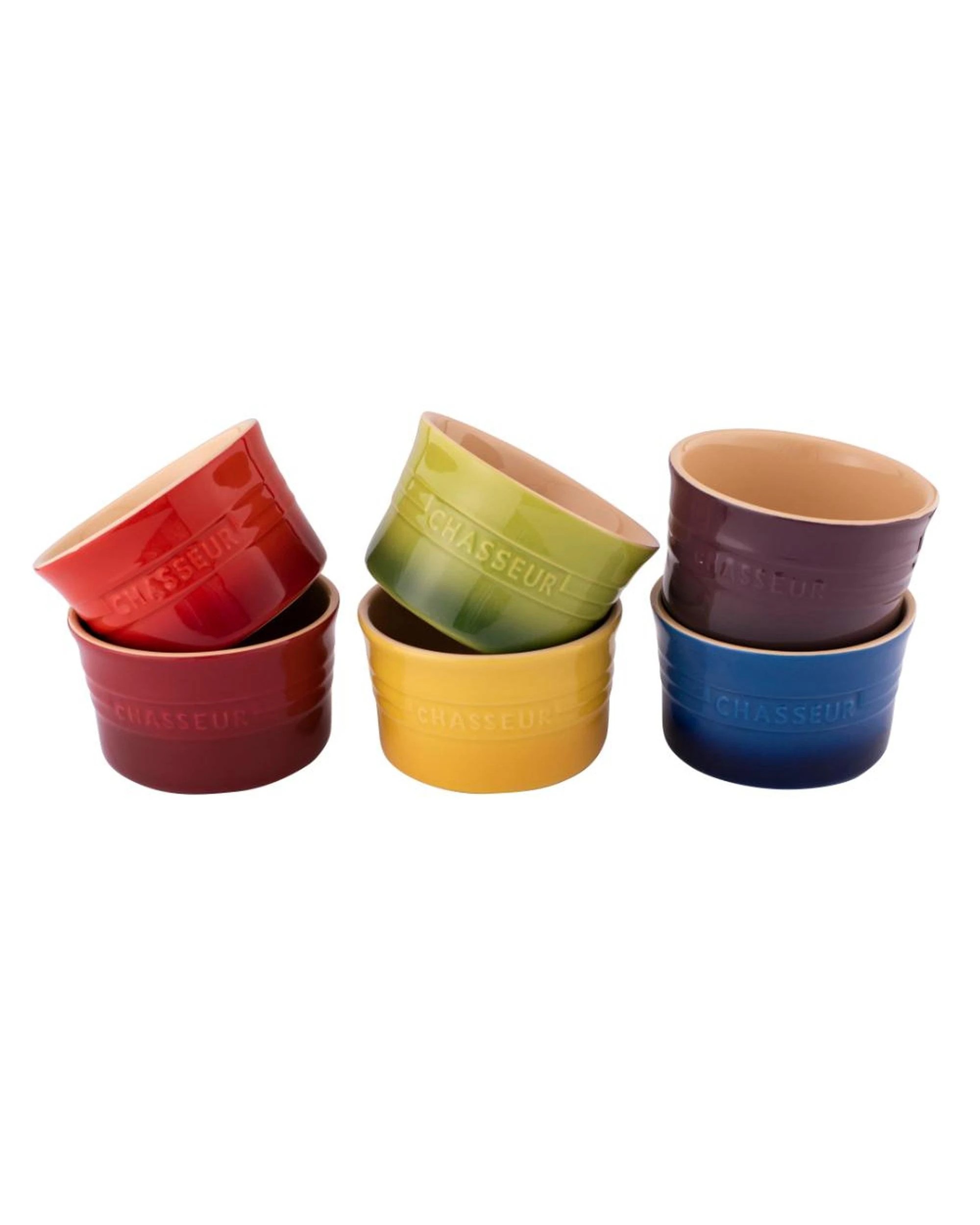 1 Chasseur Macaron Vivid Ramekin 6 Piece Set - Multi, 1 of 1