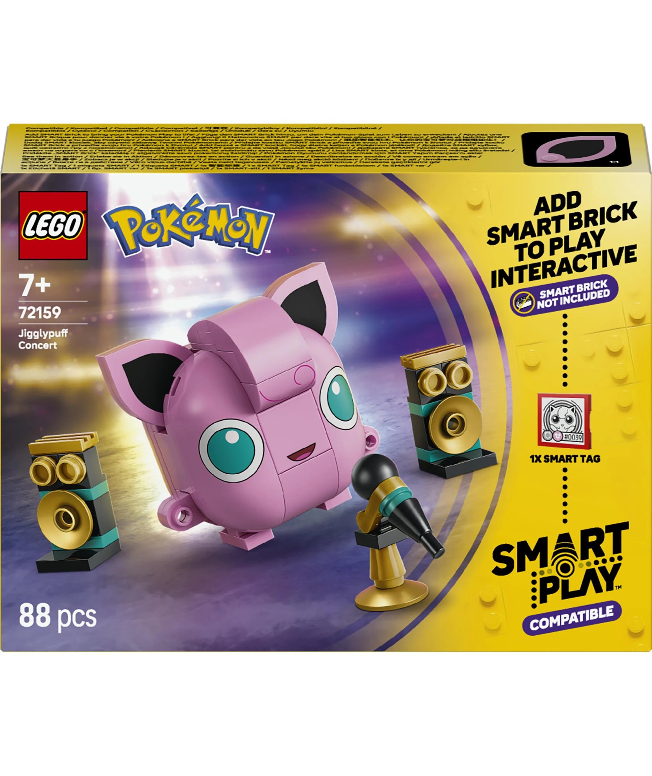1 LEGO Pokemon SMART Play: Jigglypuff Concert 72159, 1 of 11