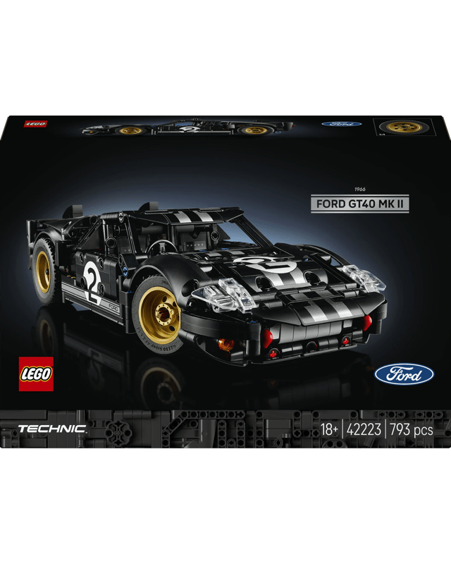 LEGO Technic 1966 Ford GT40 MKII Race Car 4