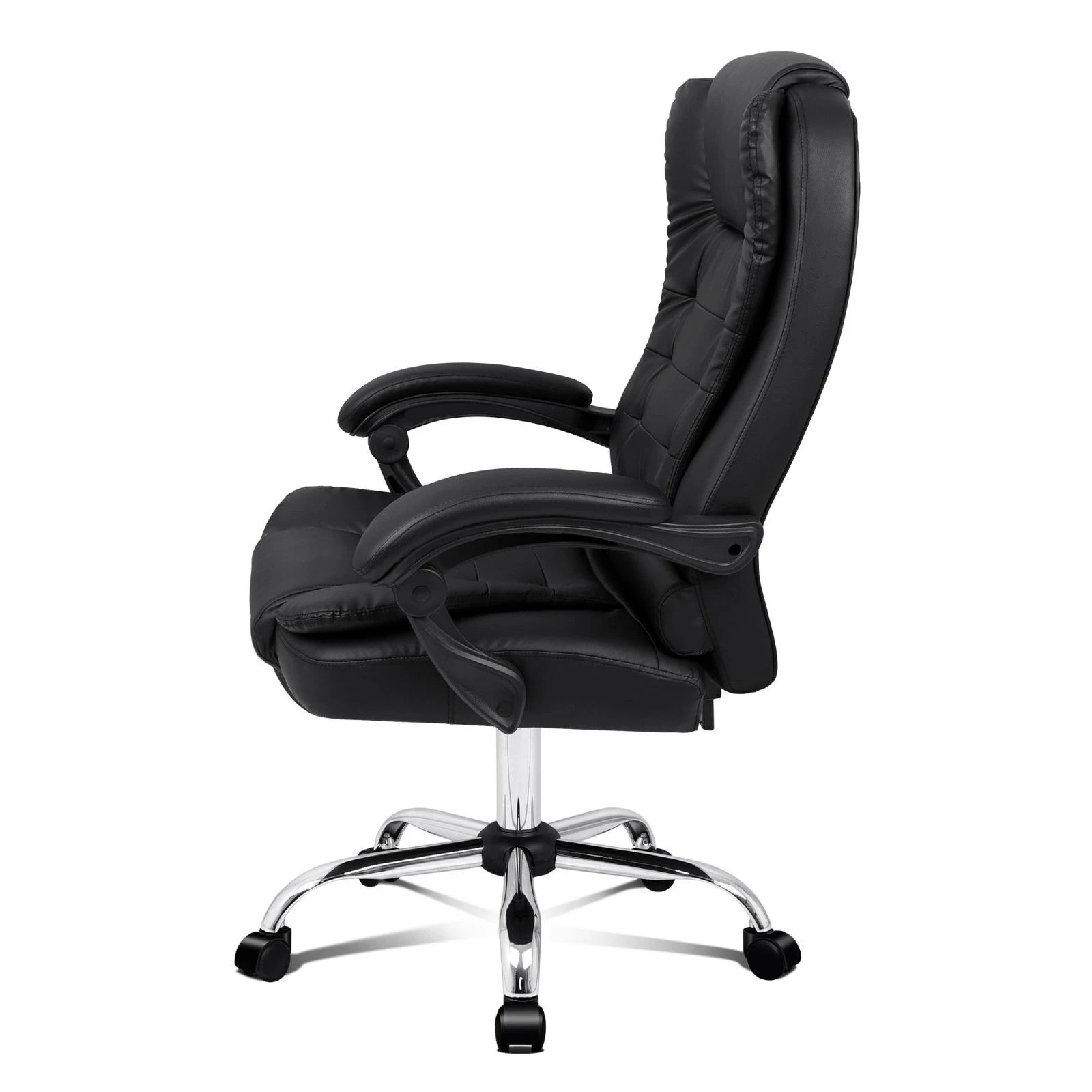 7 Alfordson Office Chair Gaming Executive Computer Recliner Racer PU Leather Seat - Black, 7 of 10