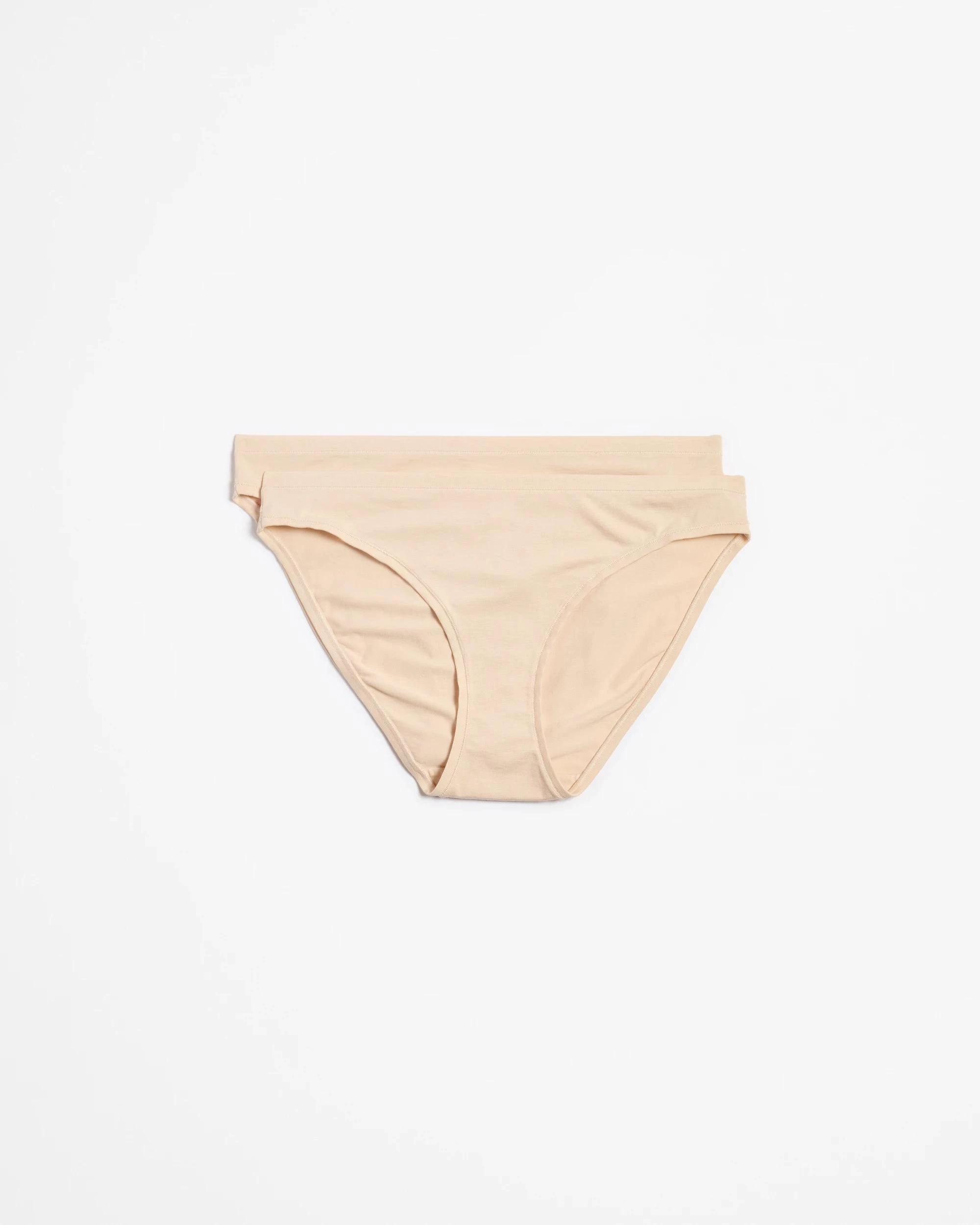 5 Target 2 Pack Bamboo Bikini Briefs BARE BEAUTY, 5 of 8