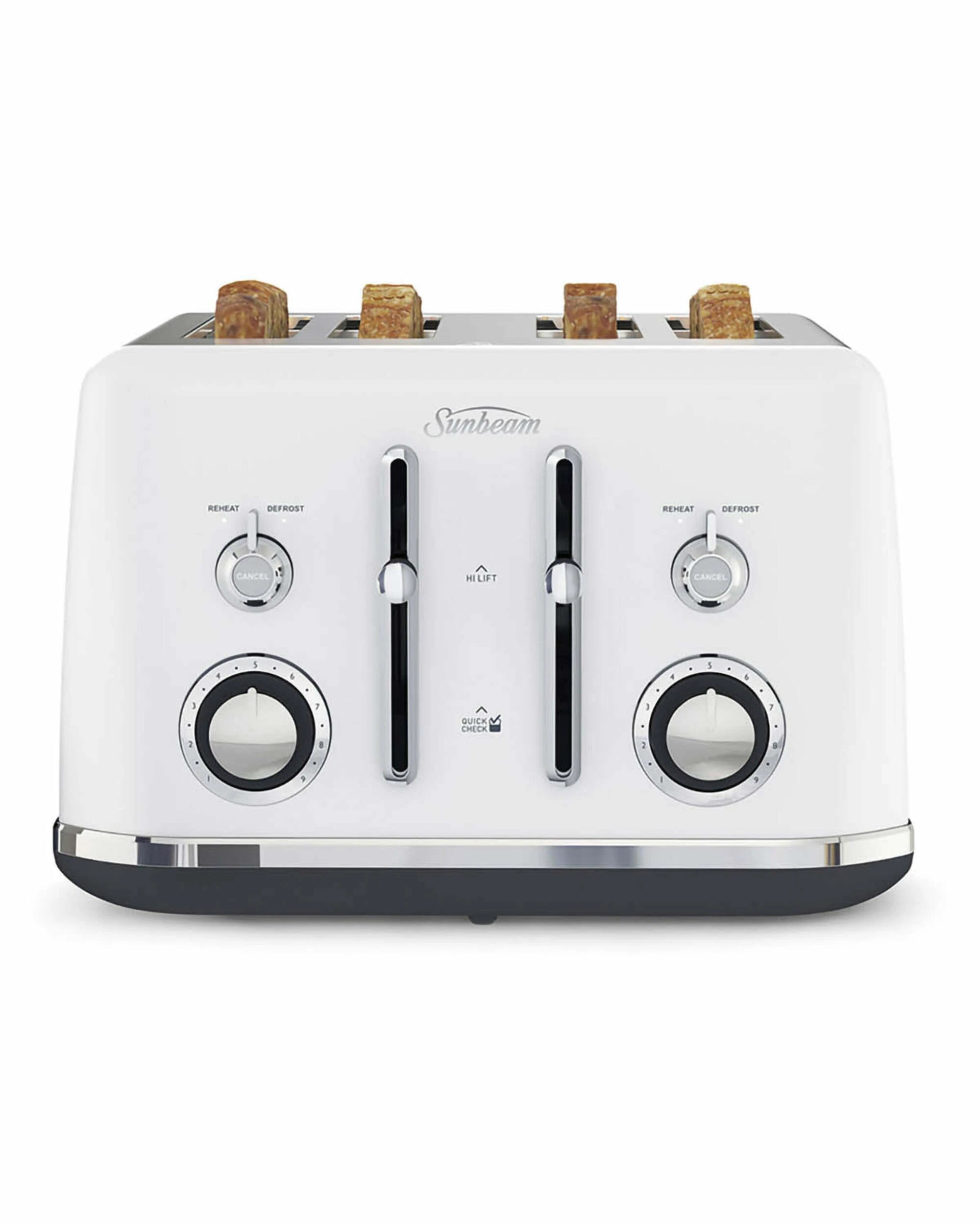 1 Sunbeam Alinea Collection 4 Slice Toaster - Ocean Mist - WHITE, 1 of 5
