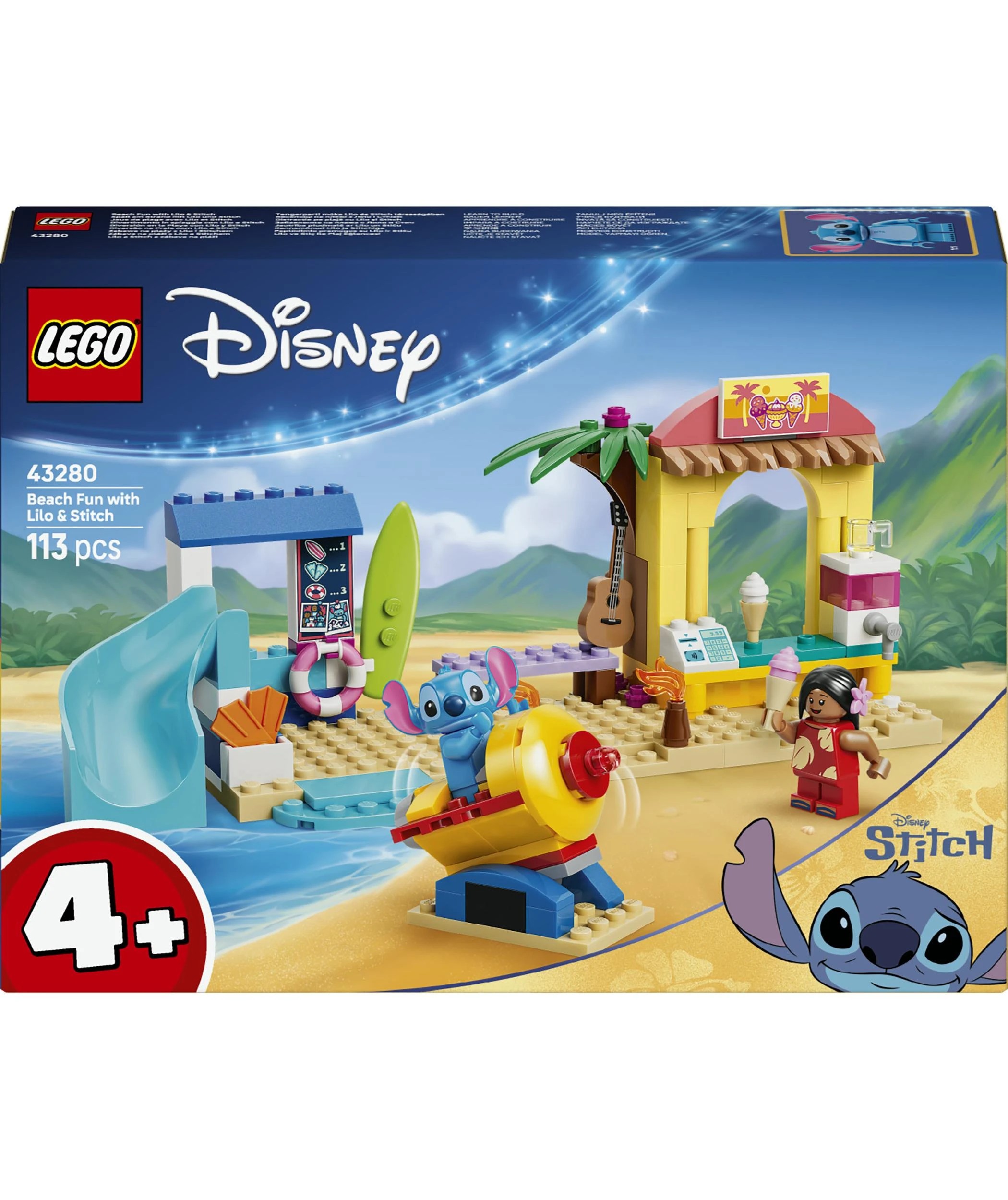 1 LEGO Disney Classic Beach Fun with Lilo & Stitch 43280, 1 of 10