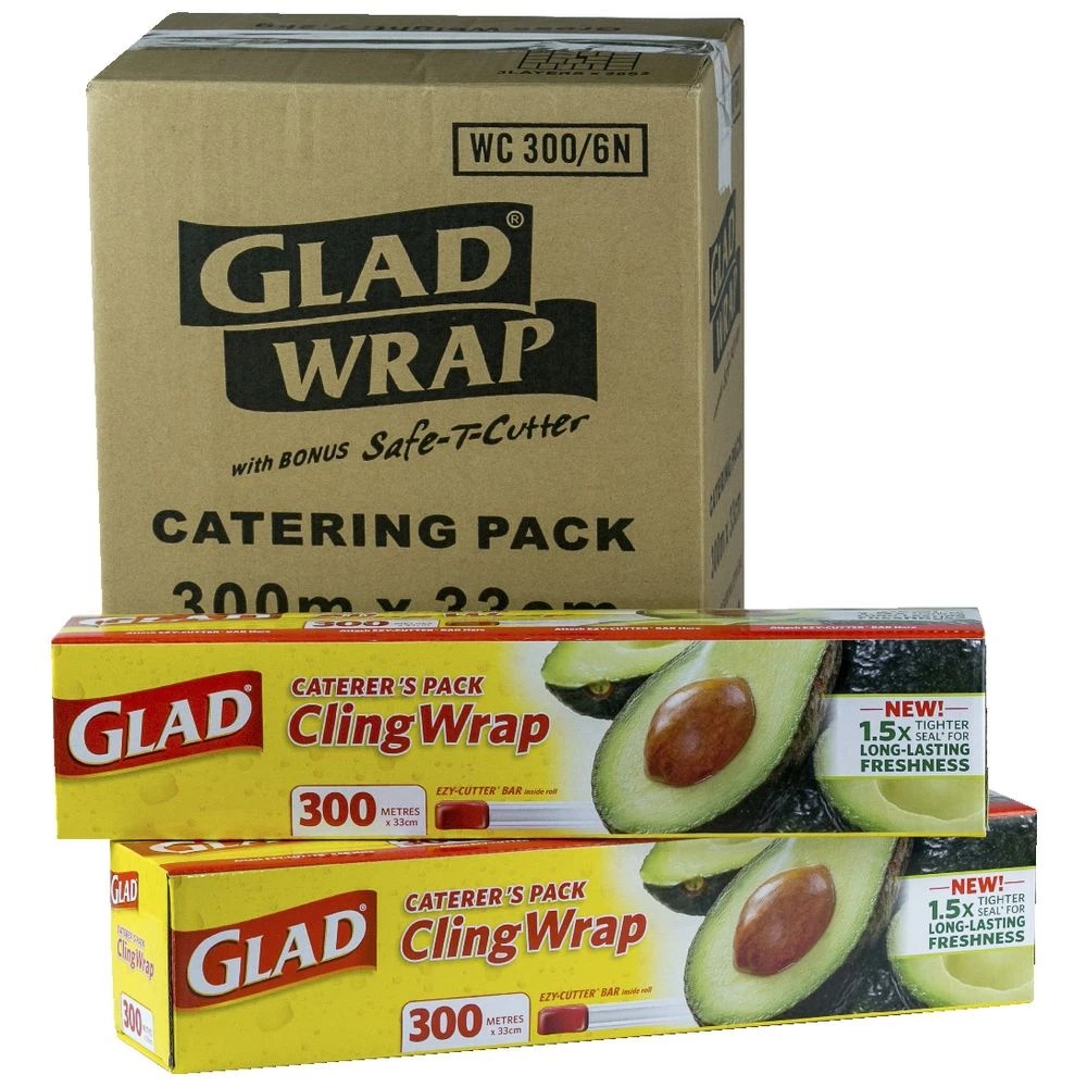 2 Glad Wrap in Dispenser 33cm x 300m, 2 of 2