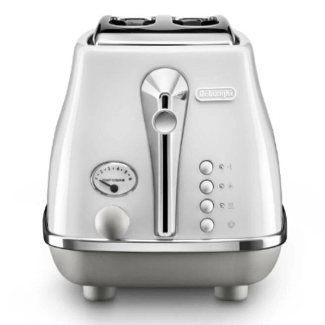 1 DeLonghi Icona Capitals 2 Slice Toaster - Sydney White, 1 of 4