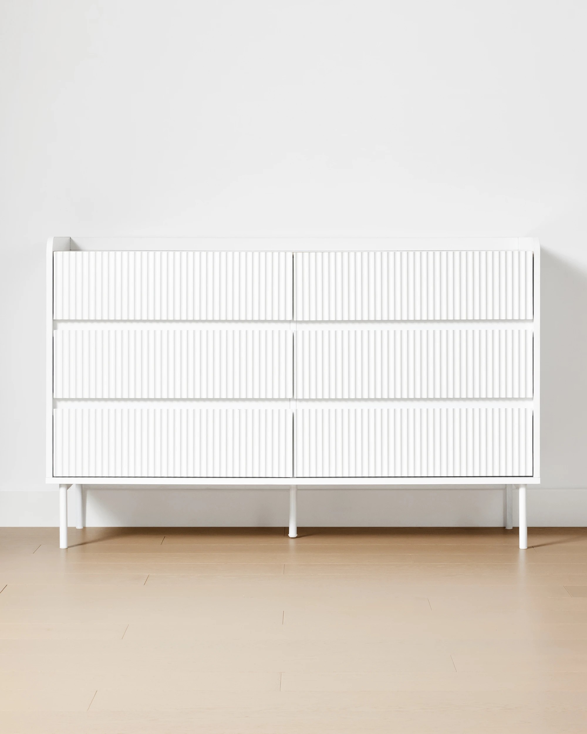 1 Alma 6 Drawer Chest - White, 1 of 7