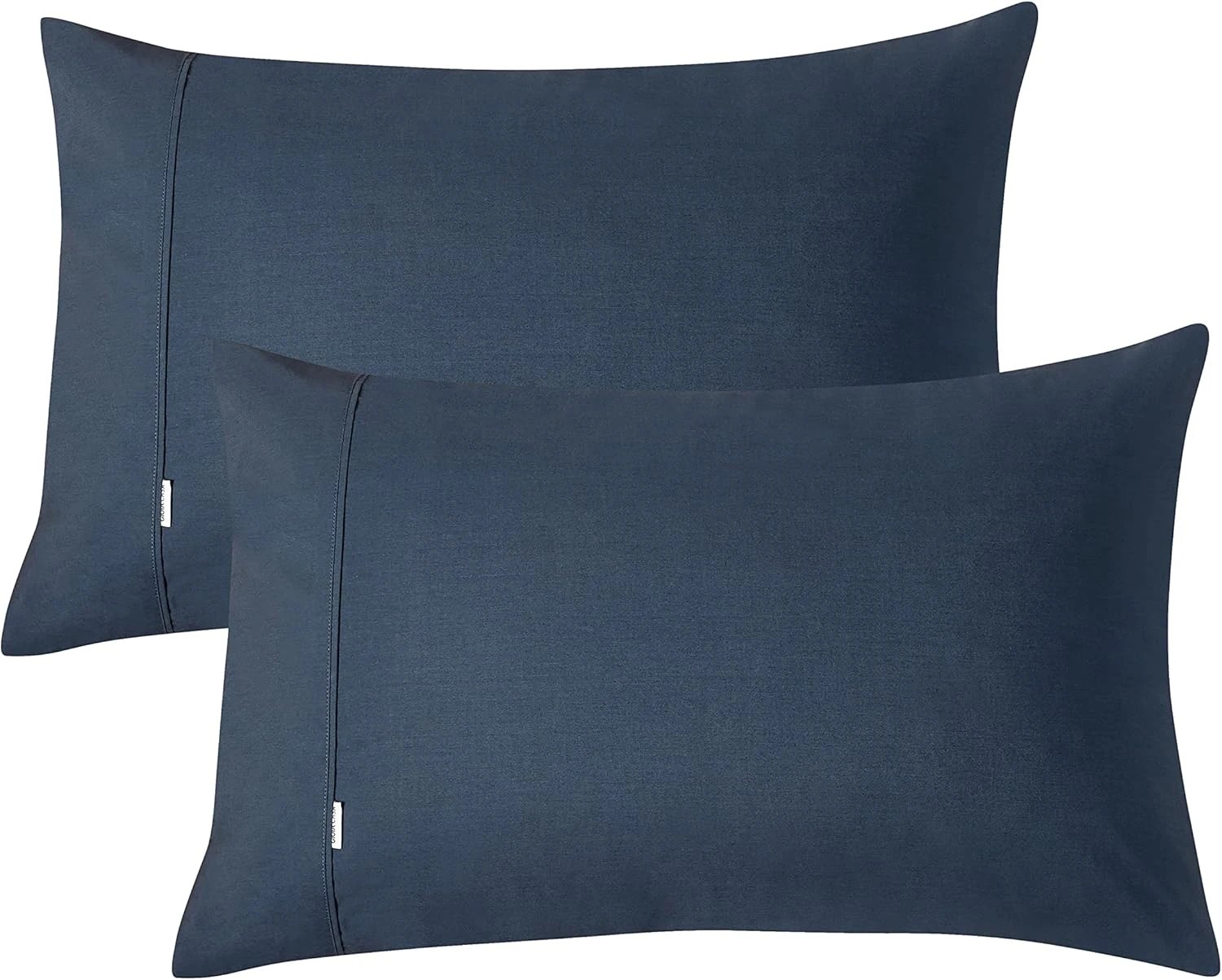 4 Gioia Casa Vintage Washed Cotton Sheet Set Soft Breathable - Queen Bed - Dark Indigo, 4 of 4