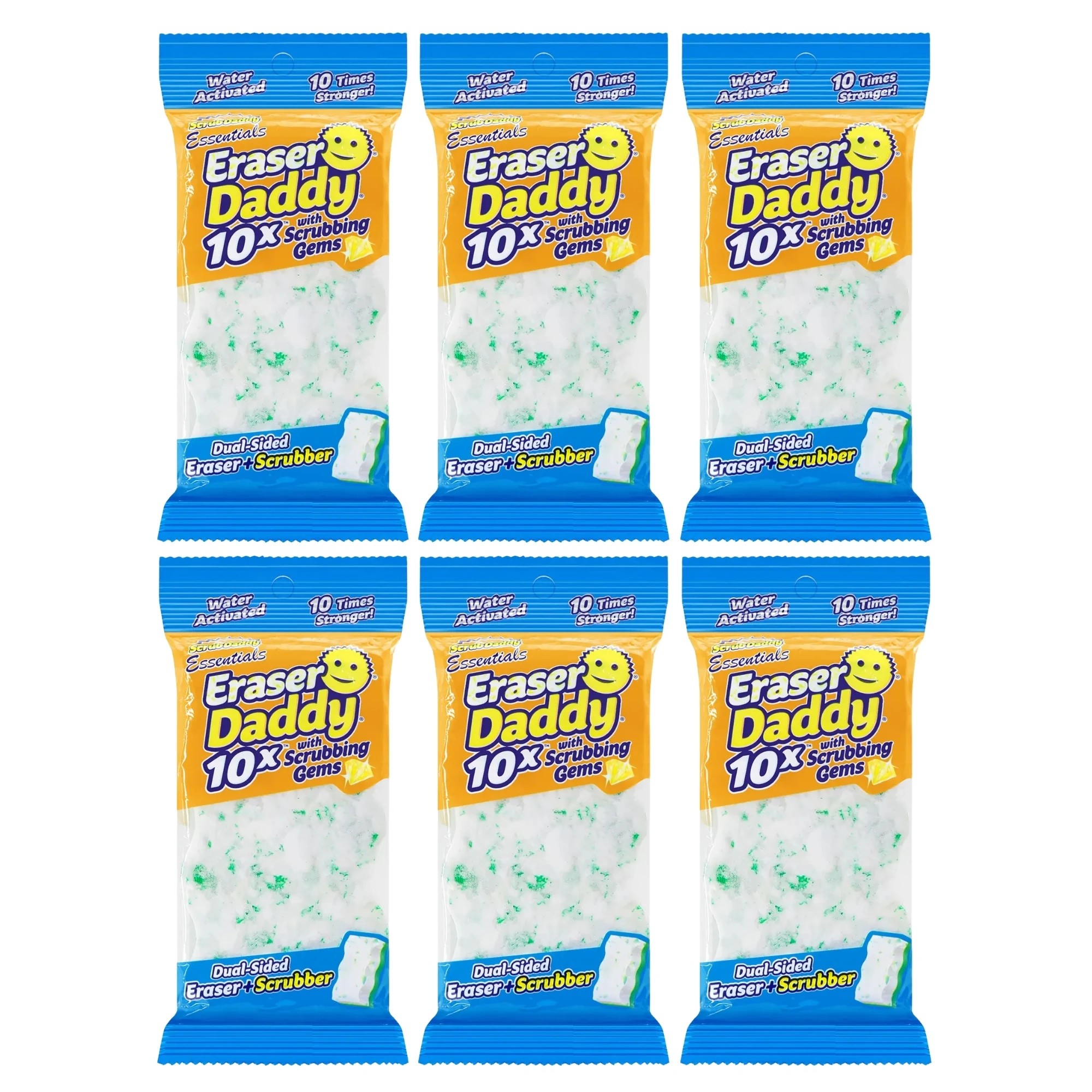 1 Scrub Daddy Essentials Eraser Dady - Green x6, 1 of 1