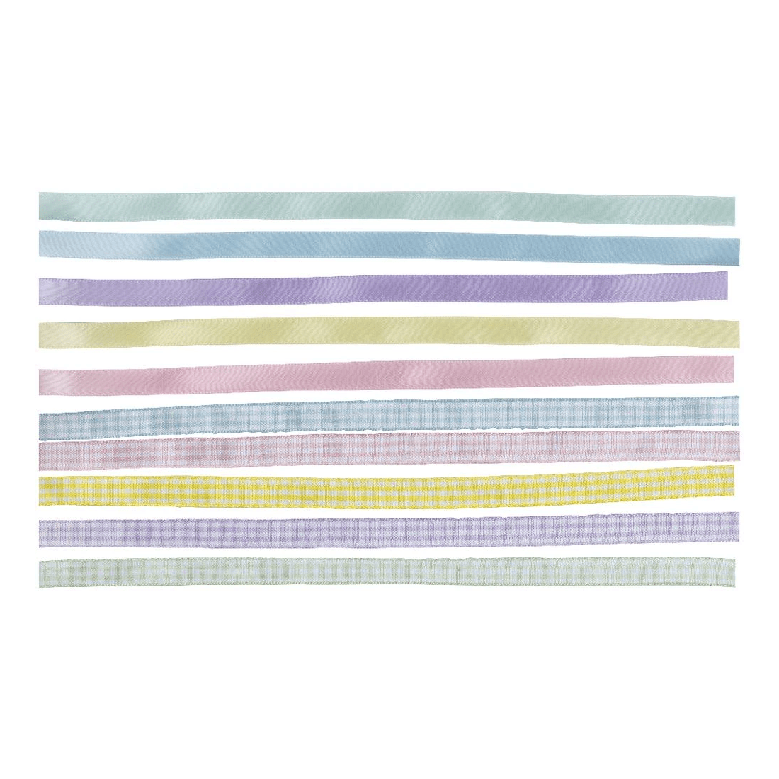 4 Born Ribbons Assorted Pastels 10 Pack, 4 of 4