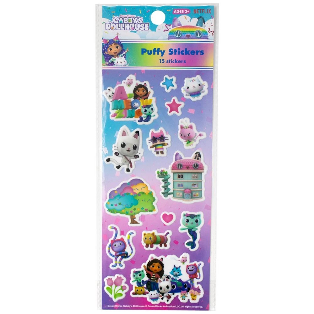 1 Puffy Stickers Gabby's Dollhouse, 1 of 2