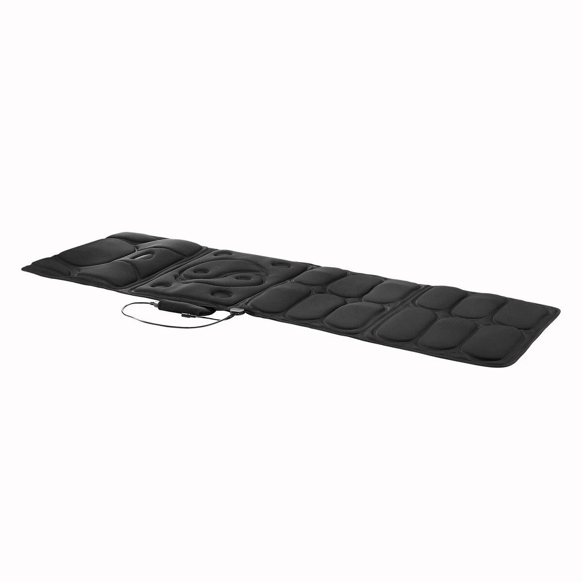 3 HOMASA Heated Massage Mat Electric Heating Pad Body Vibration Massager for Shoulder Back Buttock Leg 10 Motors Mattress, 3 of 6