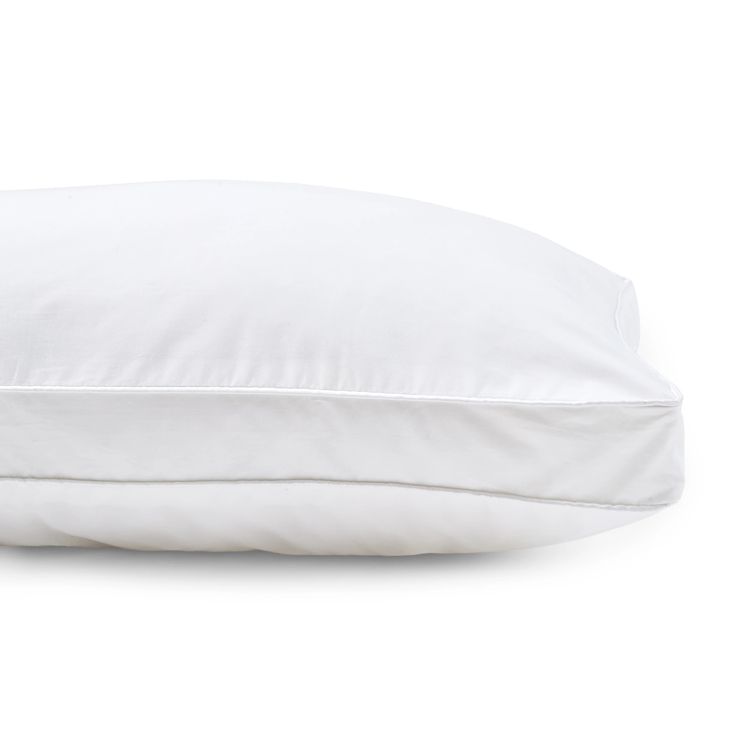 4 Gusseted Back Sleeper Pillow - Medium Profile, White, 4 of 4