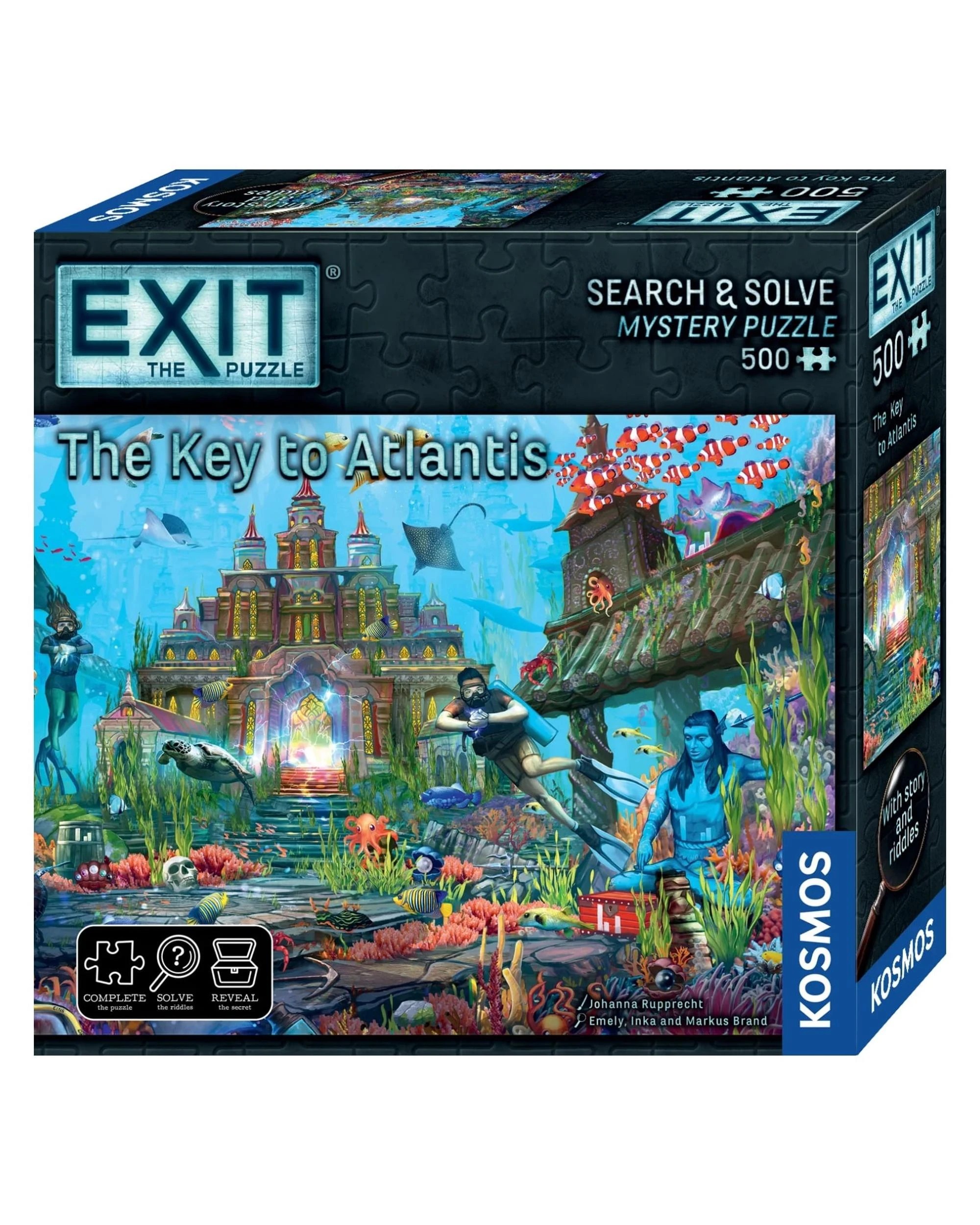 1 Exit the Game The Key to Atlantis Jigsaw Puzzle Game, 1 of 3