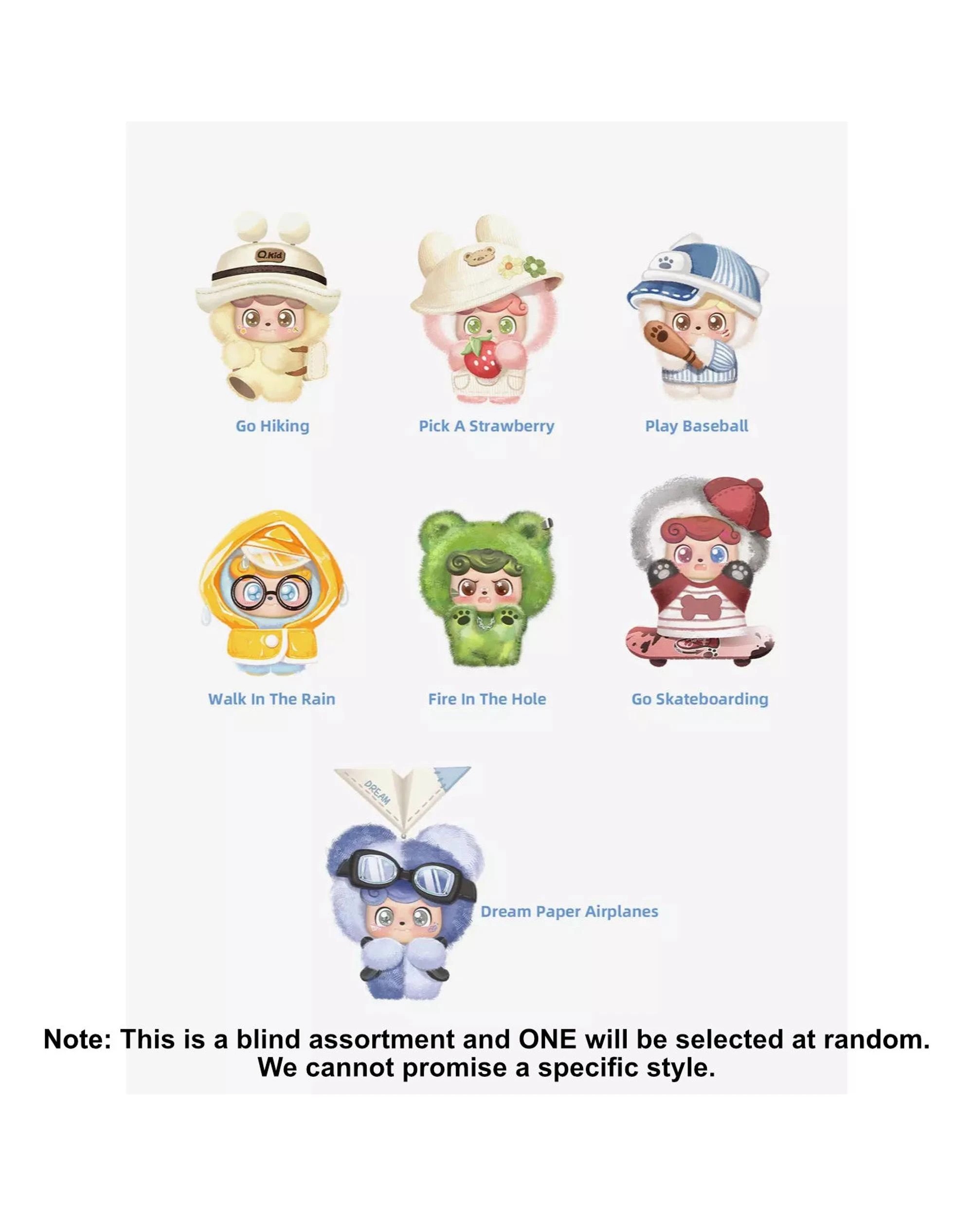 2 Jotoys Q.KID Outdoor Activities Plush Blind Box, 2 of 10
