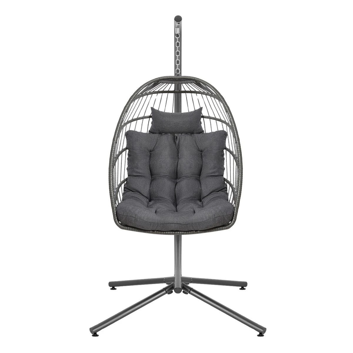 1 Ausway Hanging Chair Indoor & Outdoor Swing Chair, 1 of 3