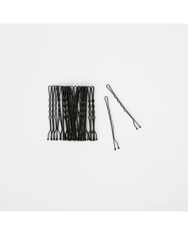 OXX Haircare 30 Pack Bobby Pins - Black, 