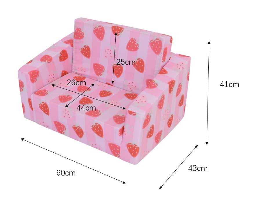 7 Flipout Sofa - Strawberry, 7 of 7