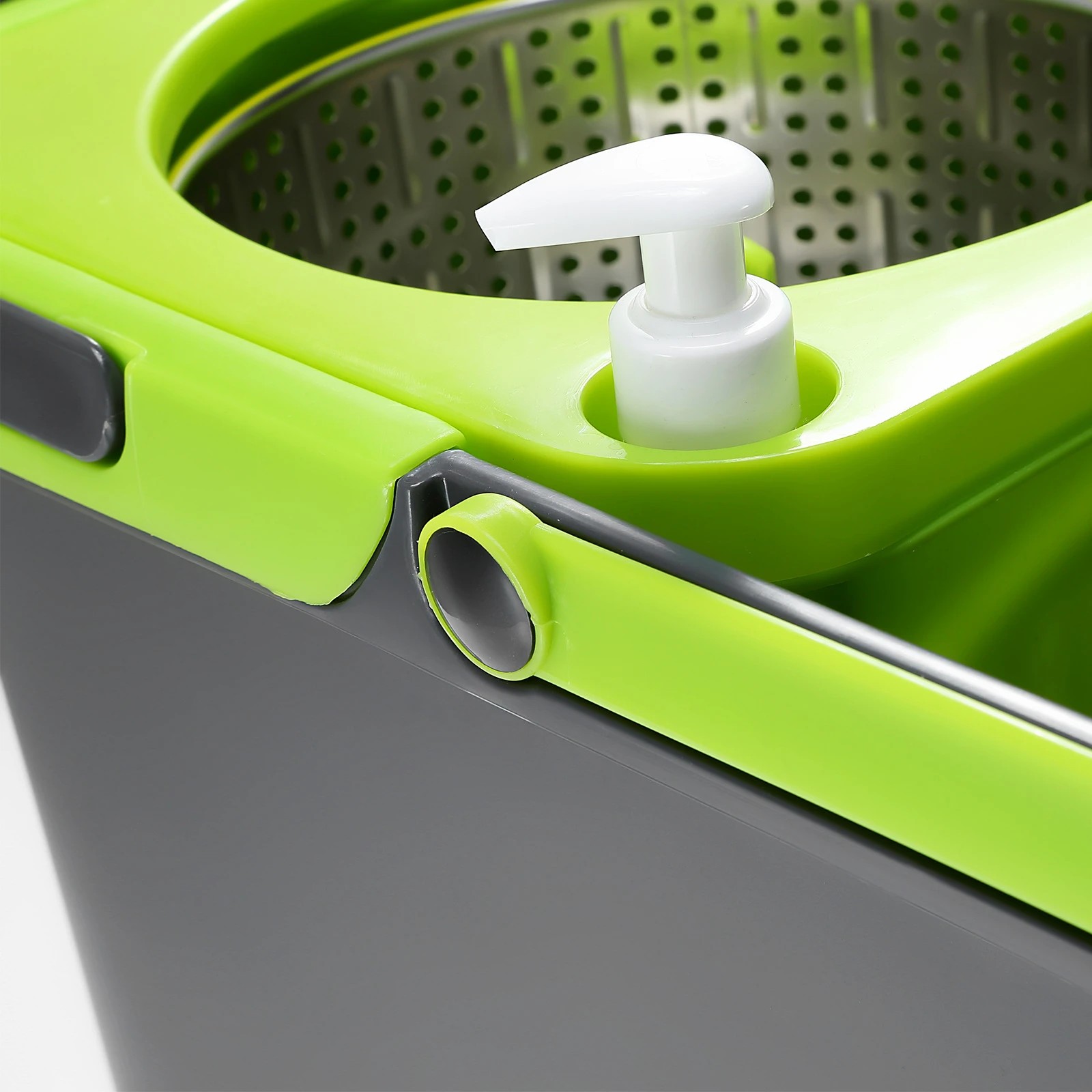 5 Dr. Fussy Mop 360 Degree Spin Drying Basket Including 4 Strong Mop Refills, 5 of 5