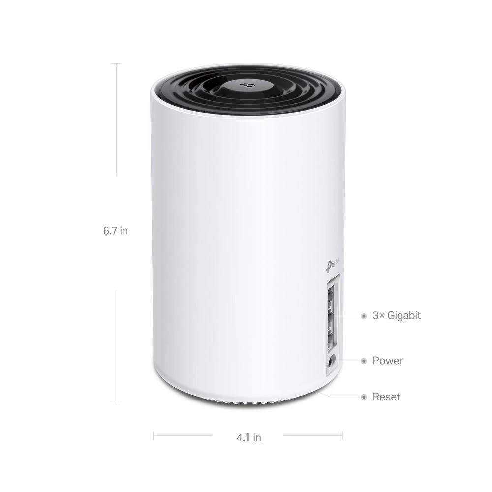 9 TP-Link AXE5400 Tri-band Mesh WiFi 6E System 3 Pack, 9 of 9