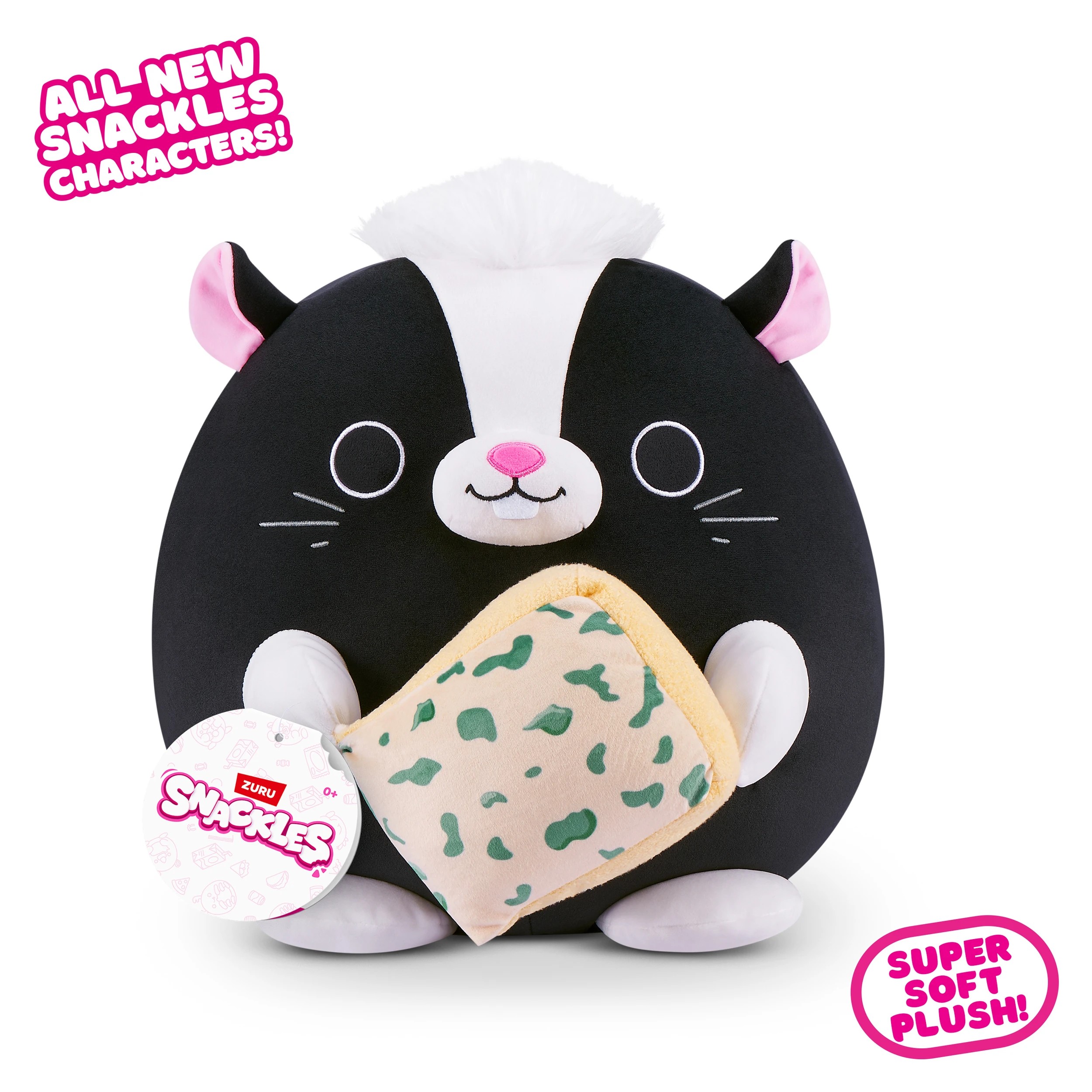 3 20cm Snackles Non-Licensed Series Plush by ZURU - Assorted, 3 of 8