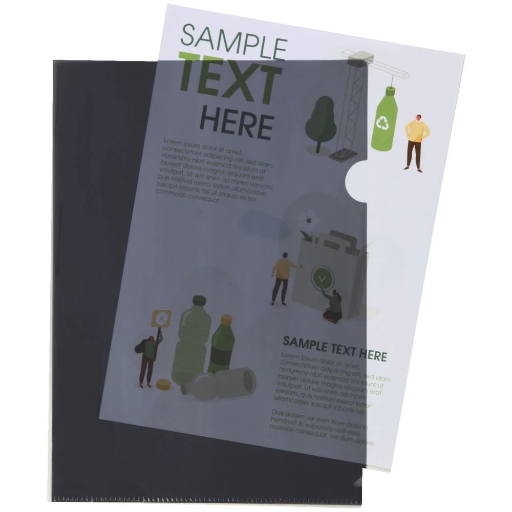 3 Keji A4 Letter Files Black 50 Pack, 3 of 3