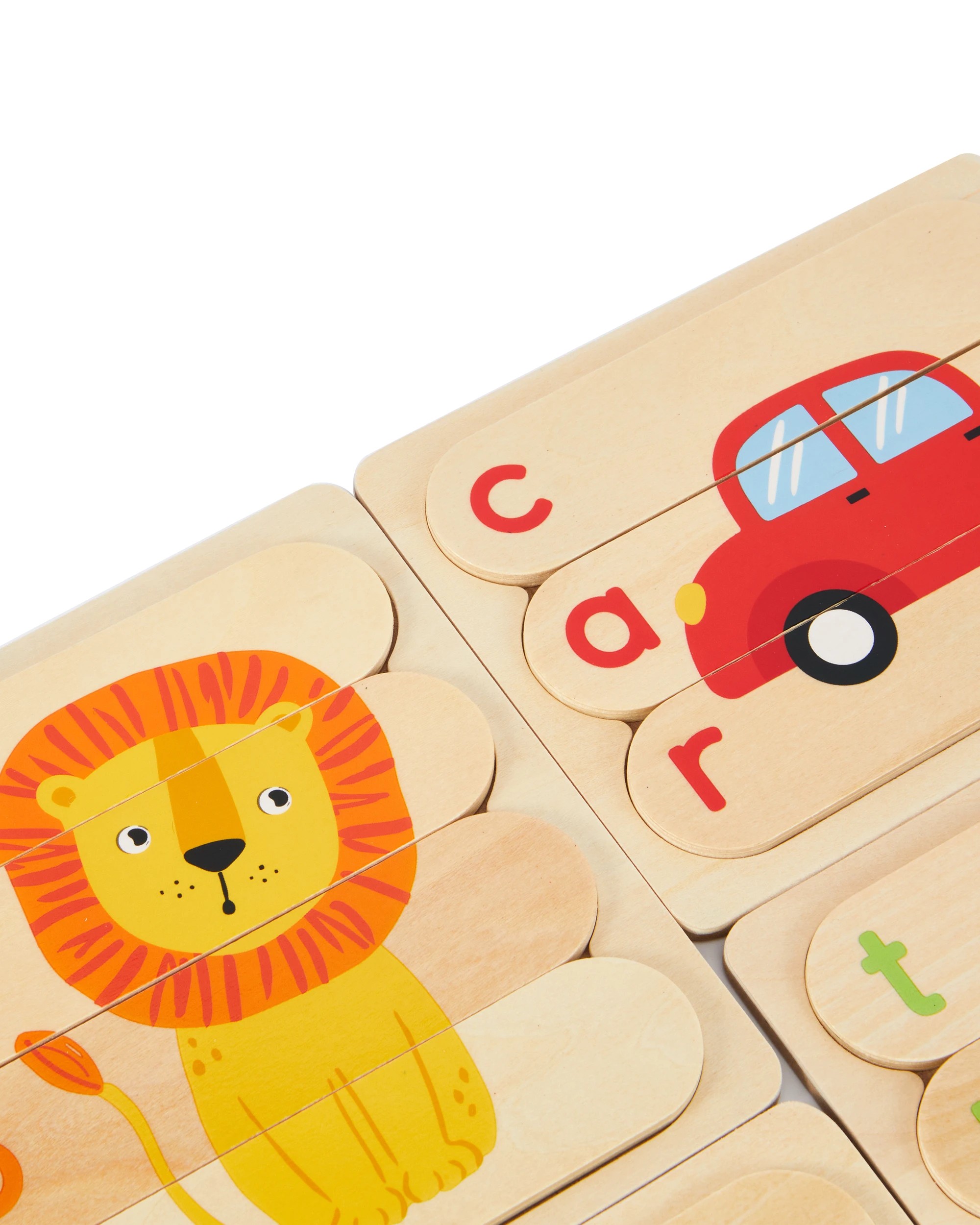 5 Wooden Simple Words Puzzle, 5 of 6