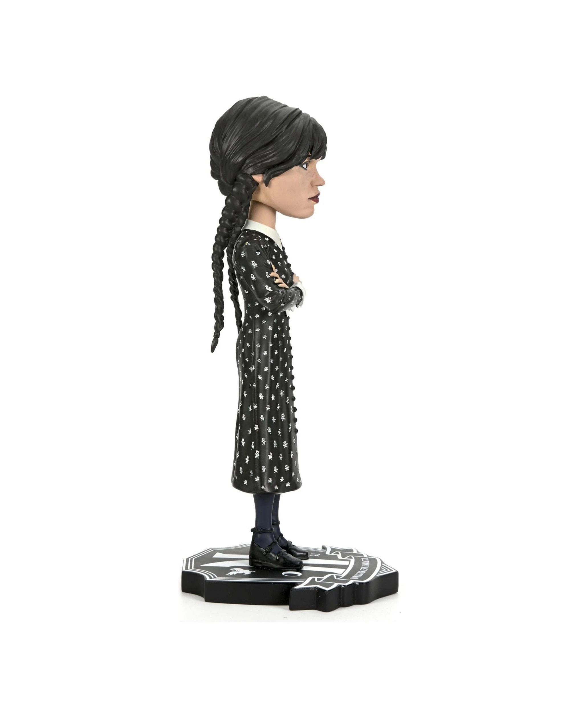 4 Wednesday Wednesday Addams Head Knocker Figure, 4 of 4