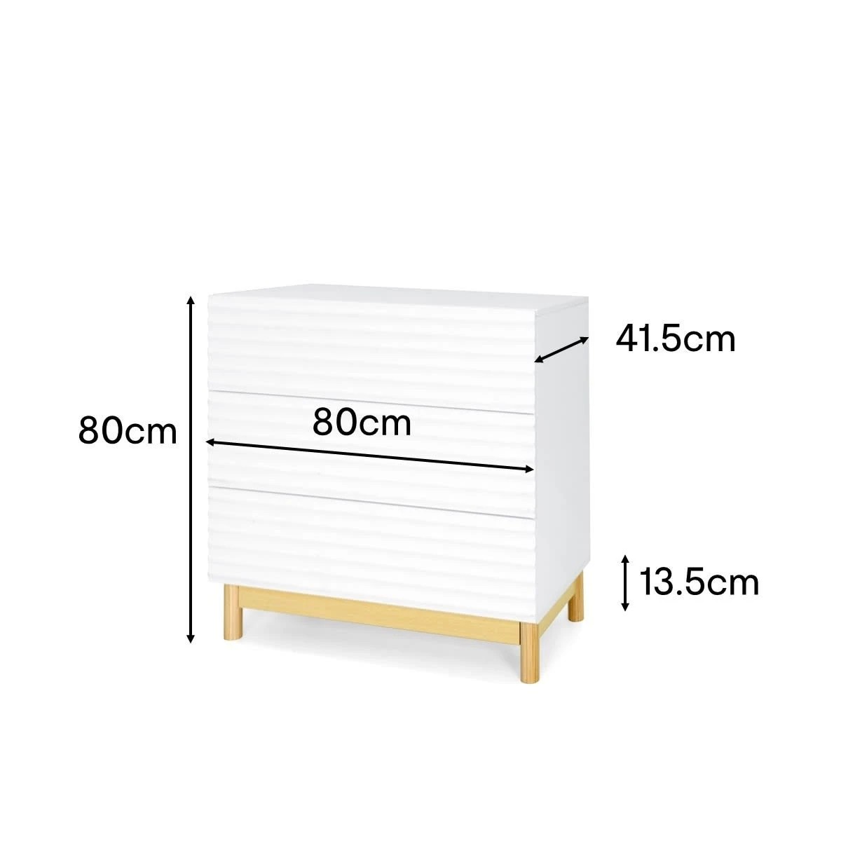 10 Karla 3 Drawer Chest, 10 of 10