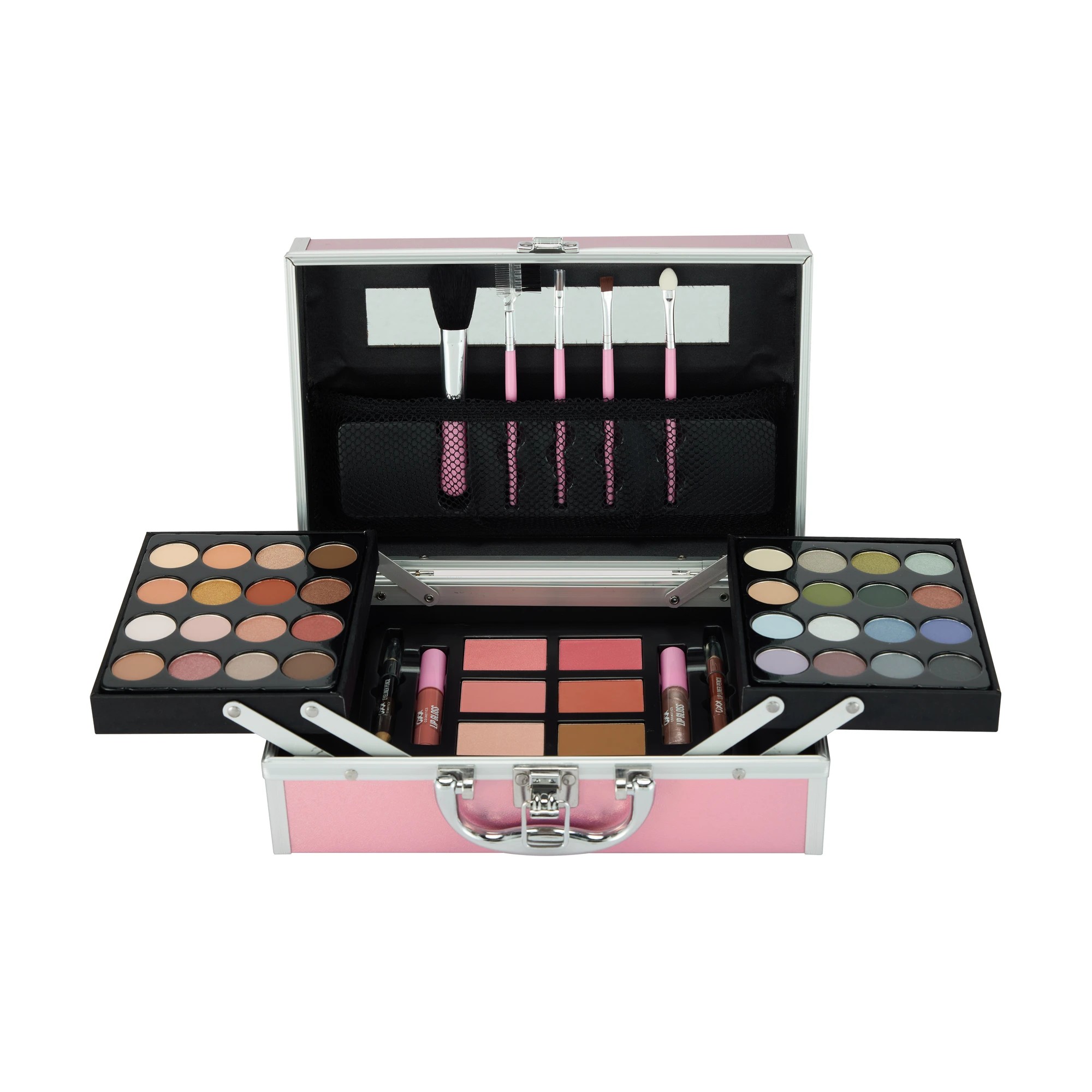 3 OXX Cosmetics 51 Piece Beauty Train Case - Glow Up!, 3 of 9
