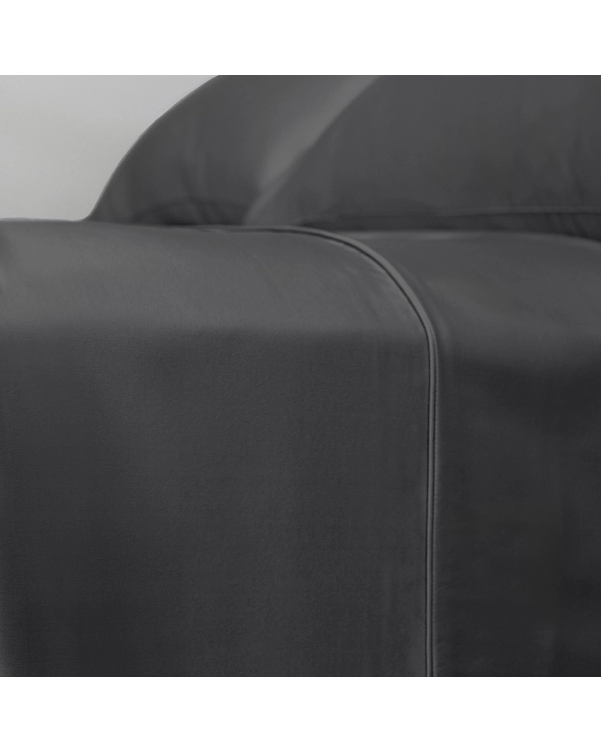 8 Bedding co Sheet Set 100% Mulberry Silk 22 Momme Dark - Super King Bed - Grey, 8 of 8