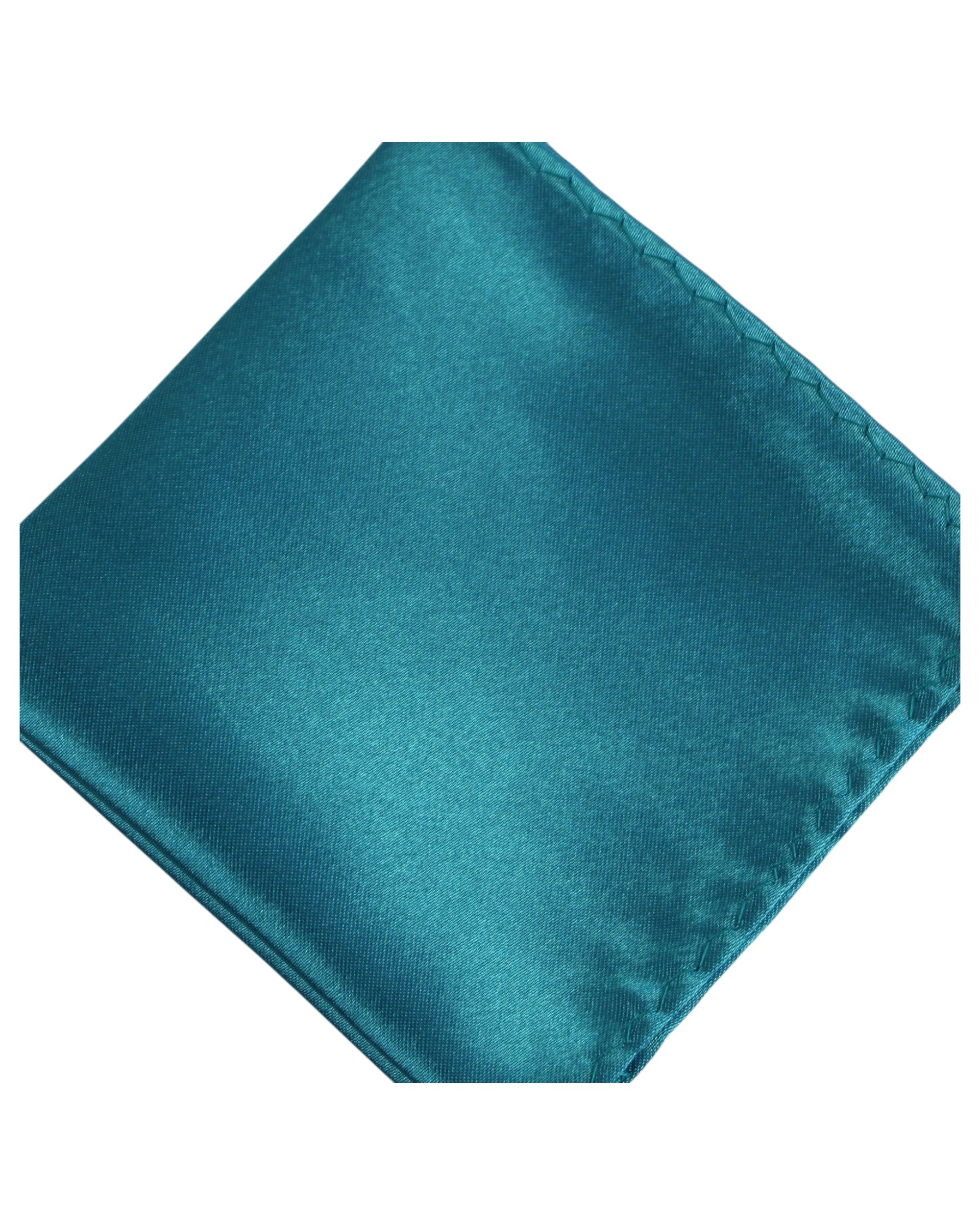 2 Zasel Mens Pocket Square - Blue, 2 of 3