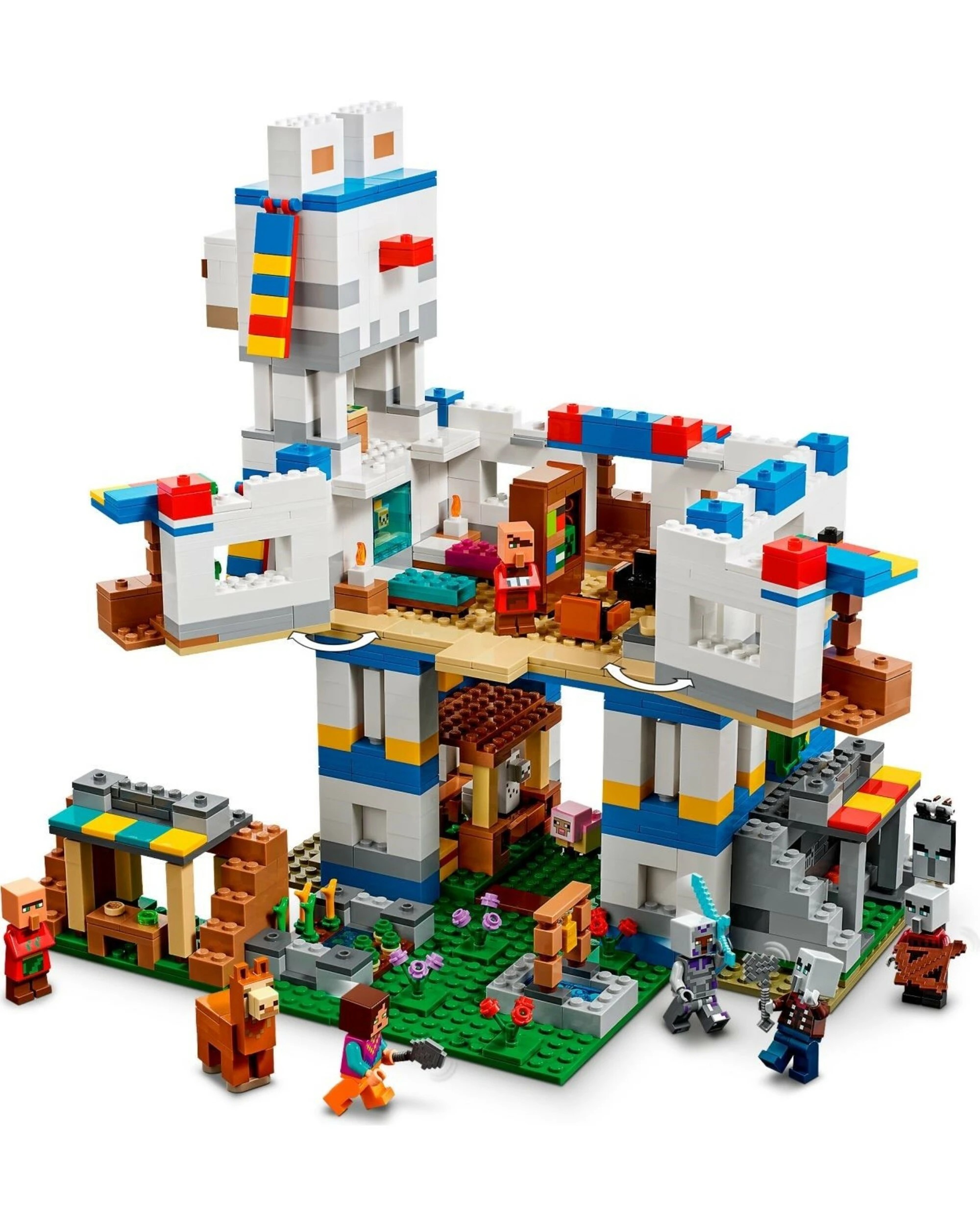 3 LEGO 21188 Minecraft The Llama Village Playset, 3 of 5