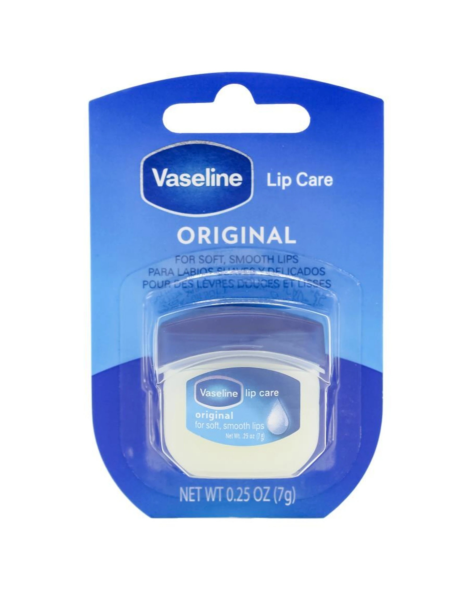 2 Vaseline 4PK Lip Therapy 7g Petroleum Jelly Moisturiser Original - White, 2 of 3