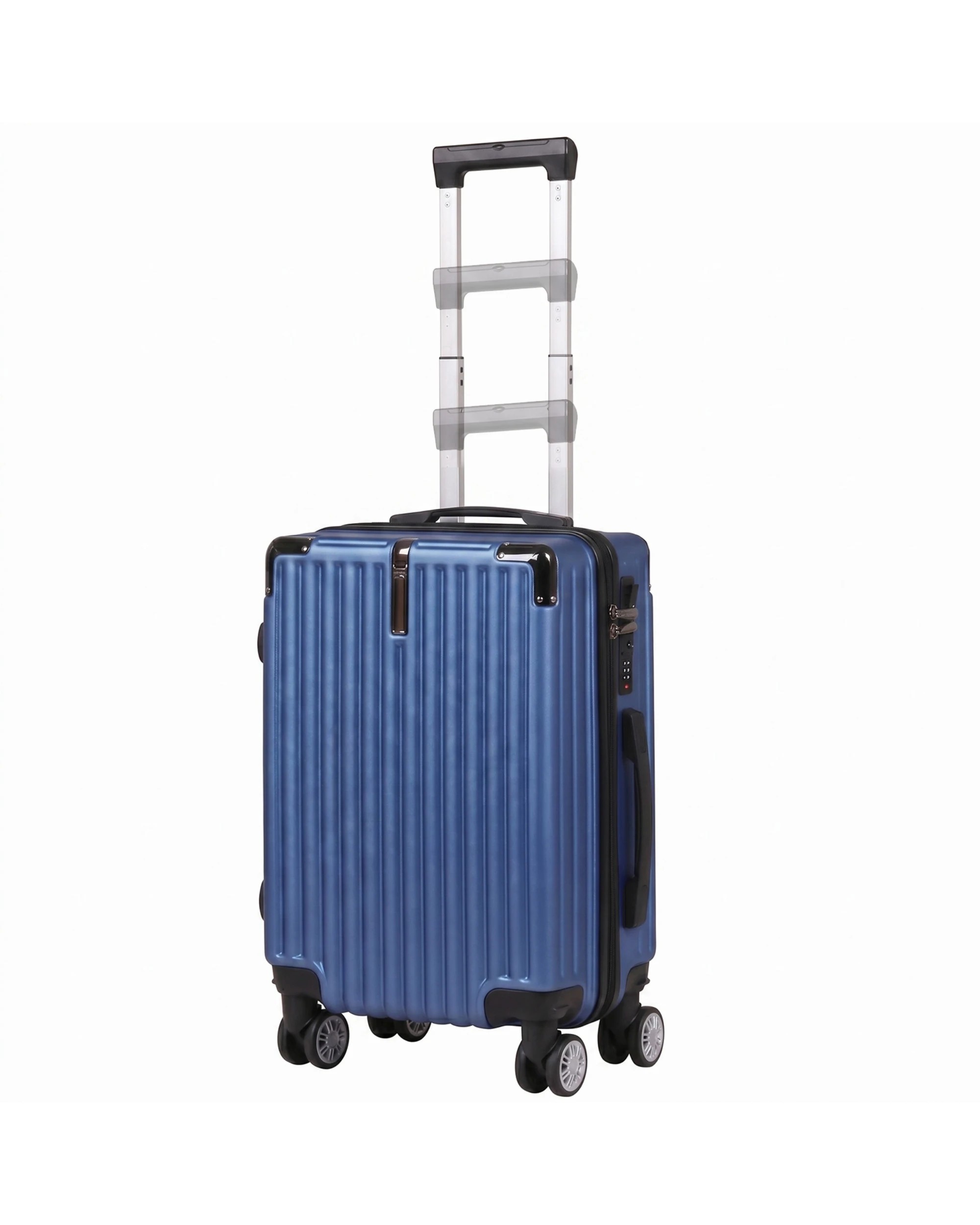 3 Advwin 2 Pcs Luggage Set 20inch 14Inch - Blue, 3 of 8