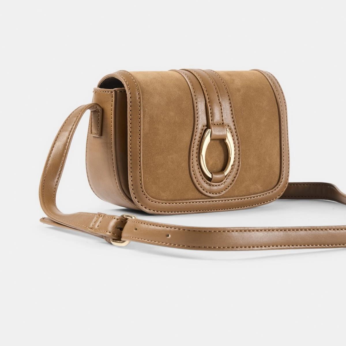 3 Crossbody Bag Tan, 3 of 5