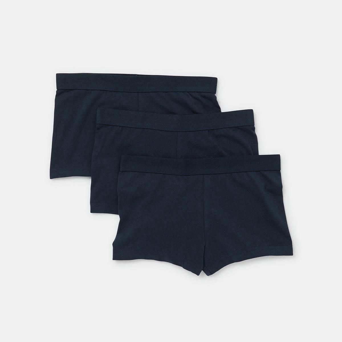1 3 Pack Sport Shorties DRESS BLUE, 1 of 3