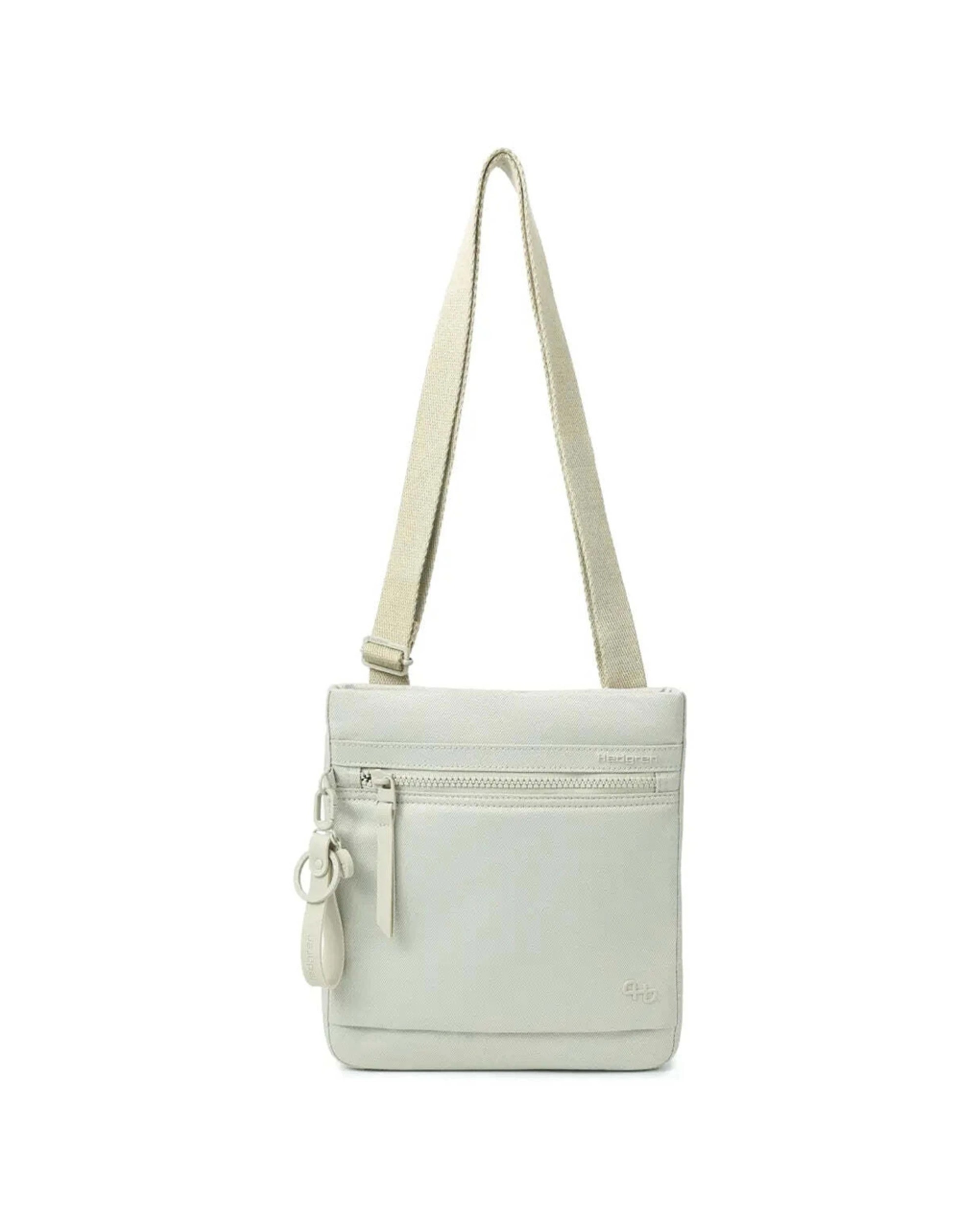 3 Hedgren Leonce Small Vertical Crossbody Bag with RFID Secure Design Jean Pussy Willow - Green, 3 of 7