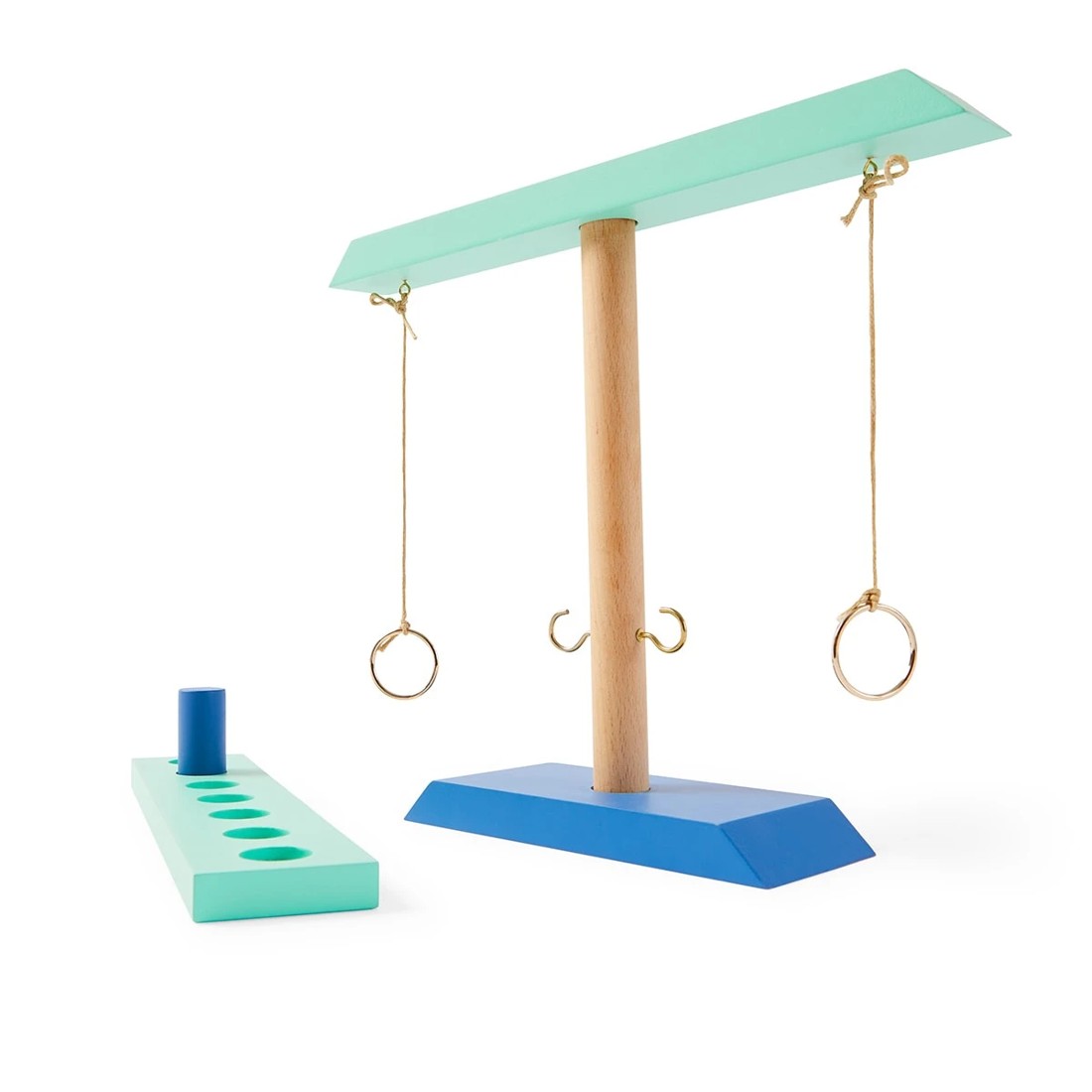 1 Wooden Ring Toss, 1 of 9