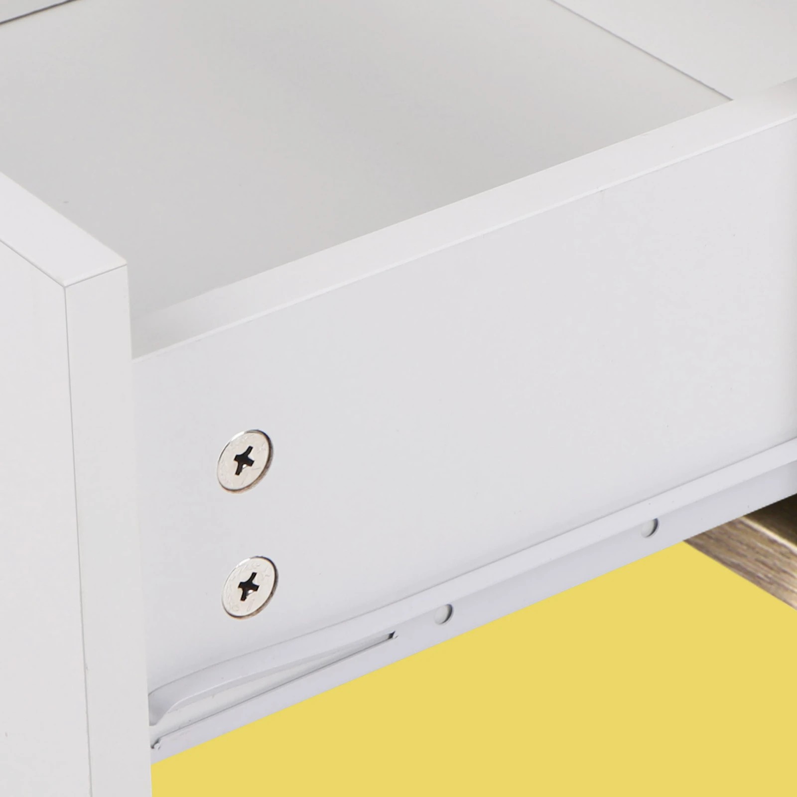 8 Alfordson 2x Bedside Table Nightstand Storage 1 Drawer - Oak, 8 of 10