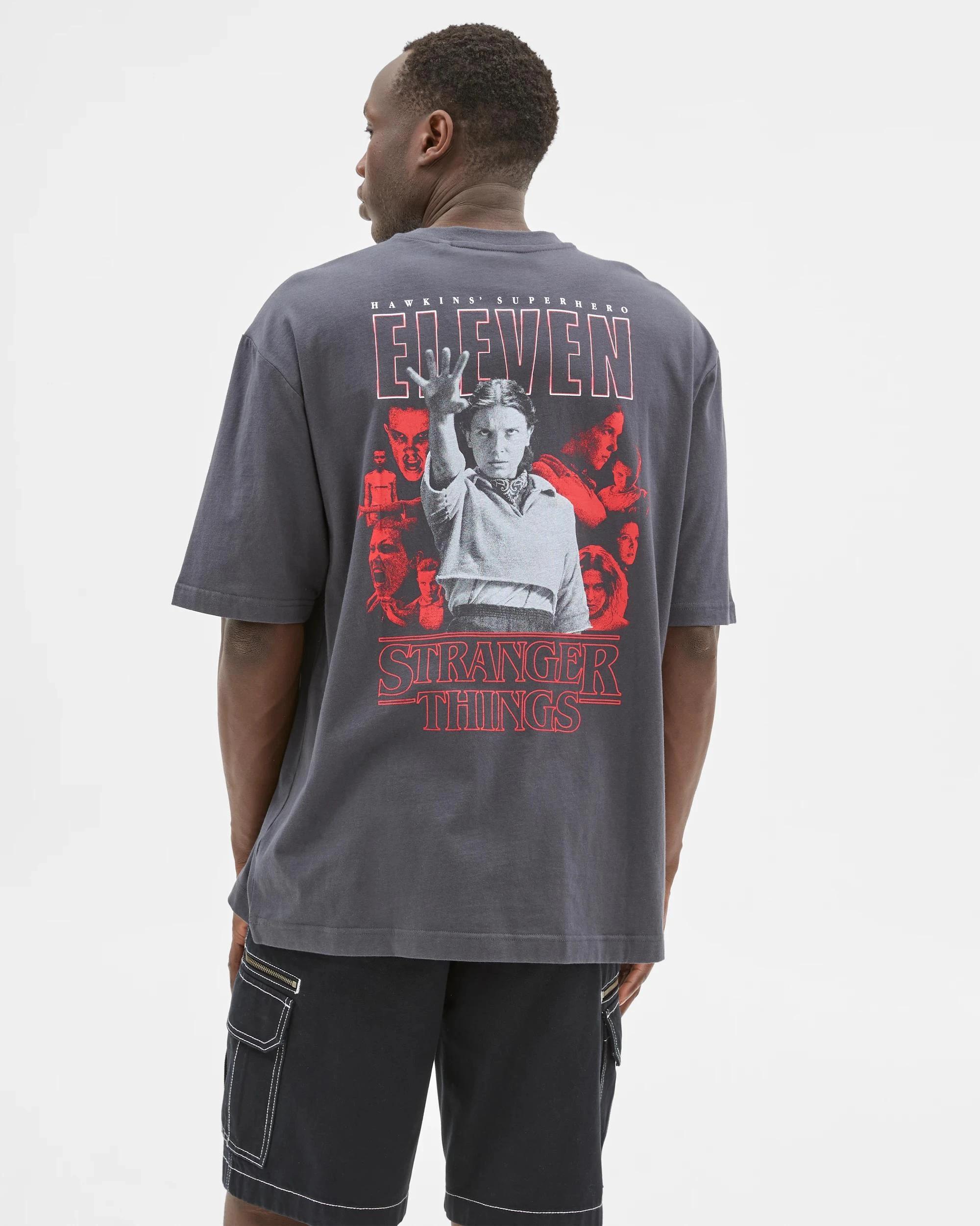 4 Target Licensed Stranger Things T-Shirt BLACK, 4 of 6