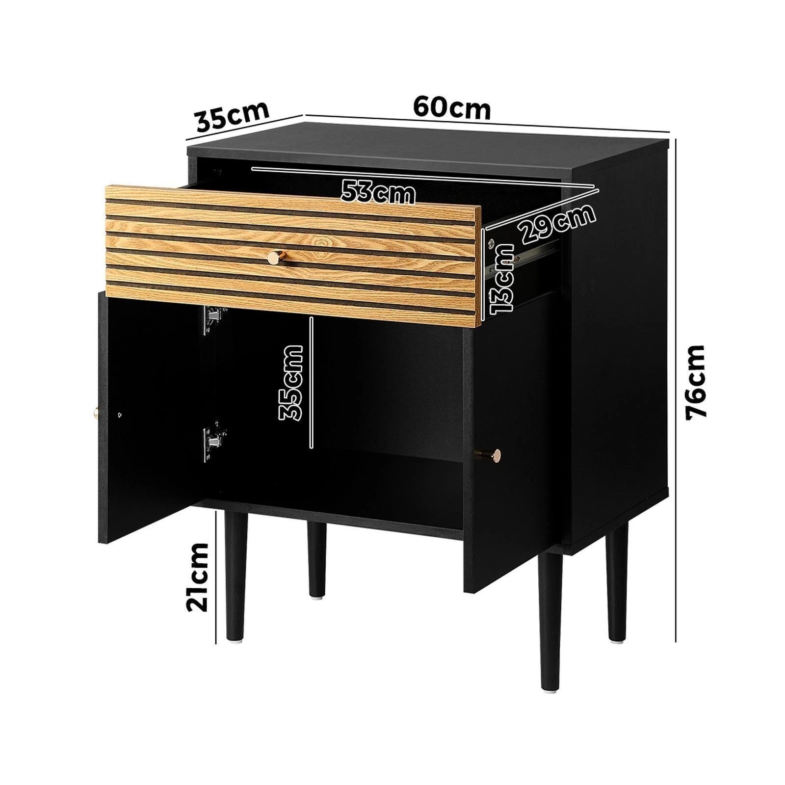 2 Oikiture 2x Sideboard Buffet - Multi, 2 of 9