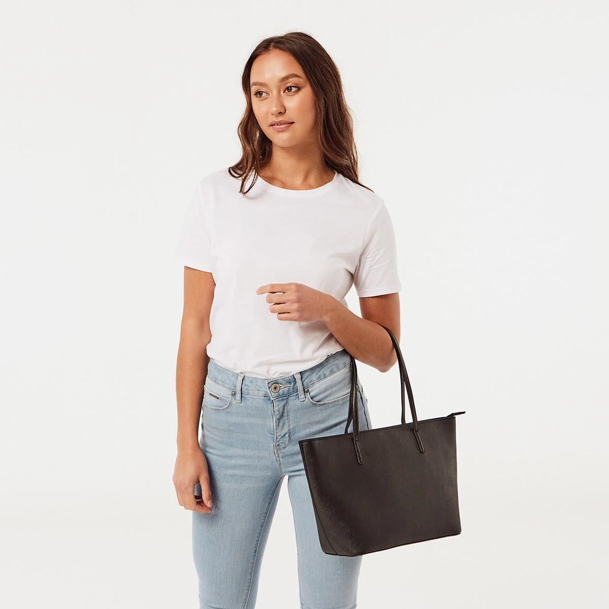 6 Mini Tote Bag BLACK, 6 of 7