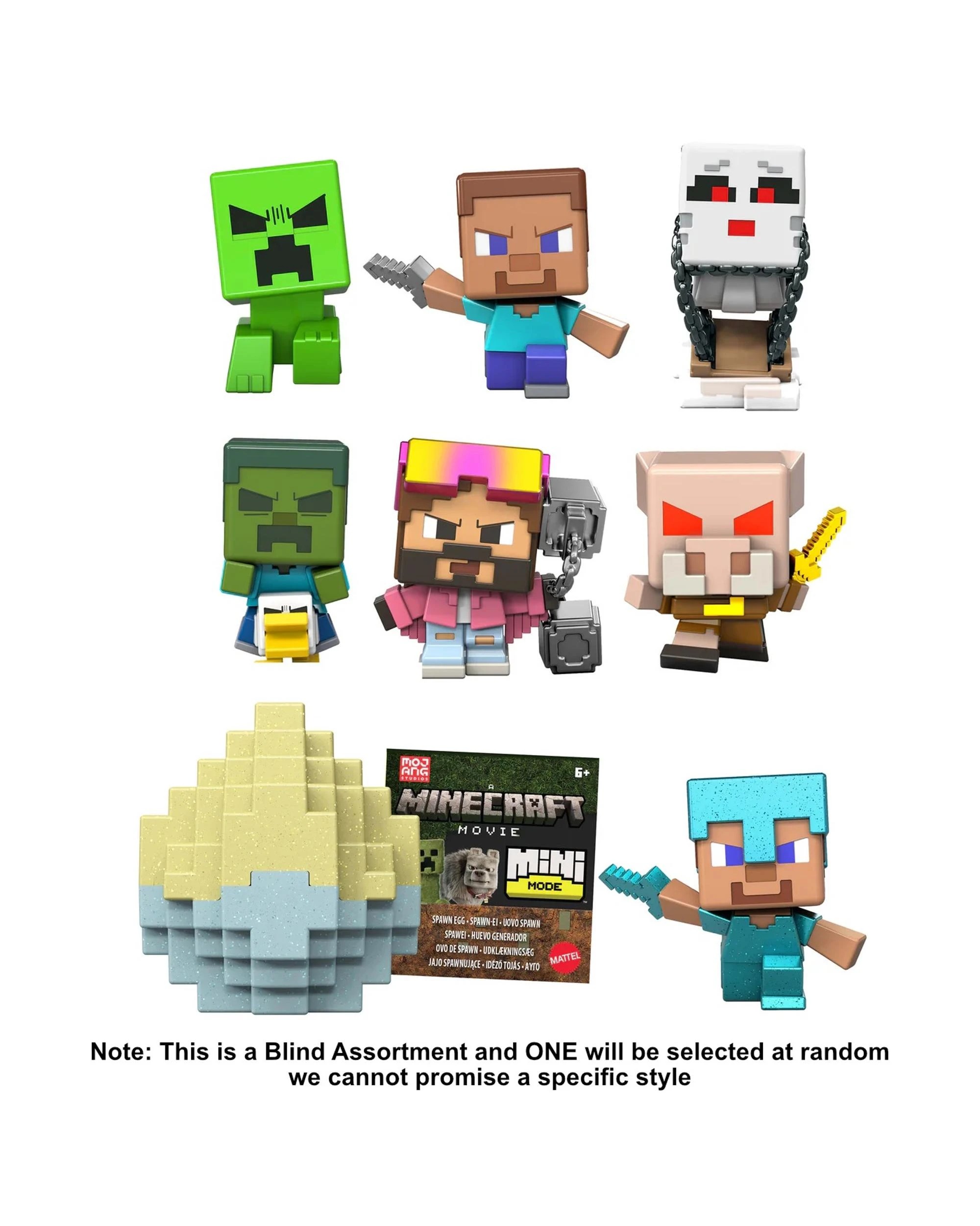 2 A Minecraft Movie Mini Mode Spawn Egg Blind Capsule, 2 of 9