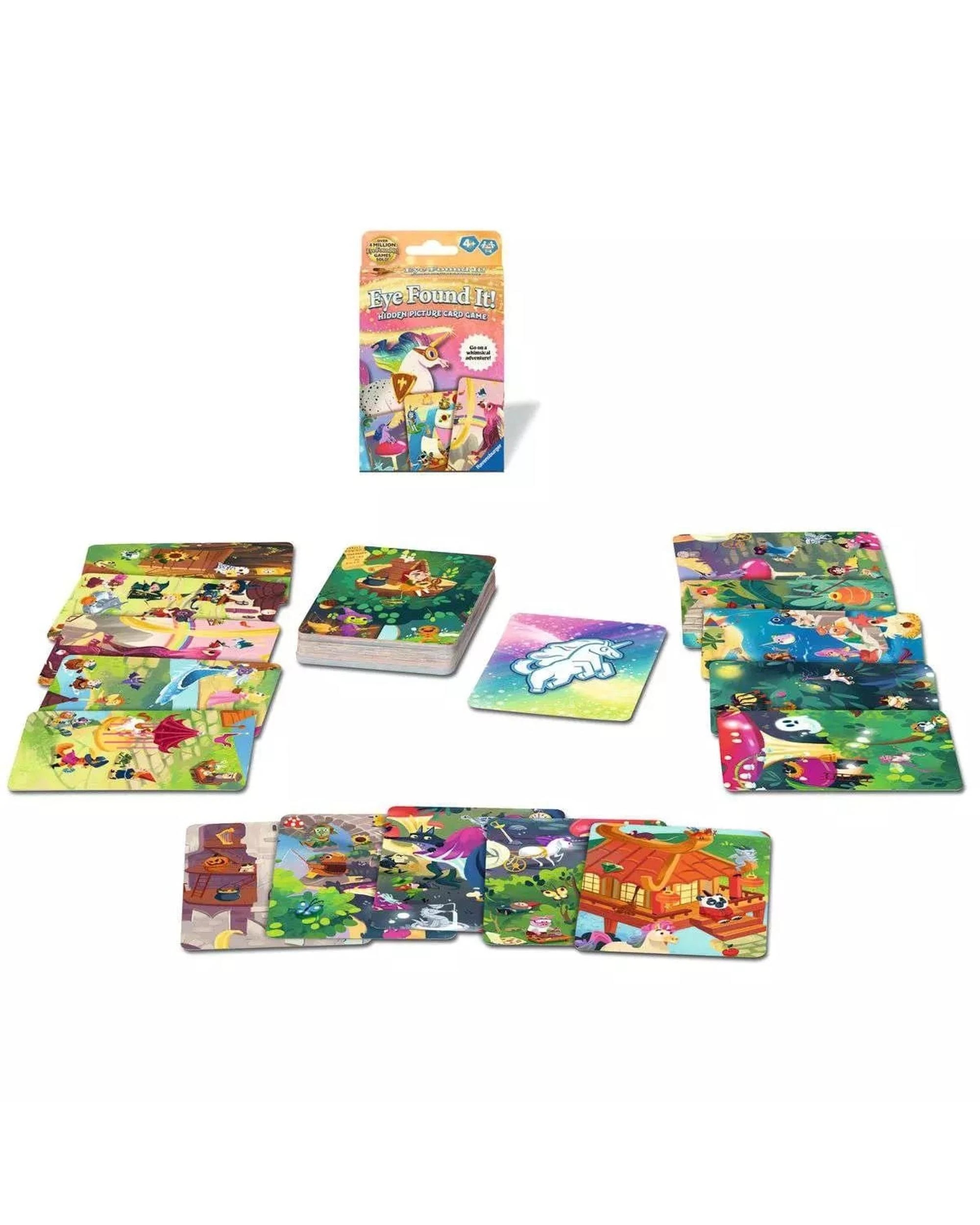 2 Ravensburger Fantasy Eye Found It Hidden Picture Card Game, 2 of 4