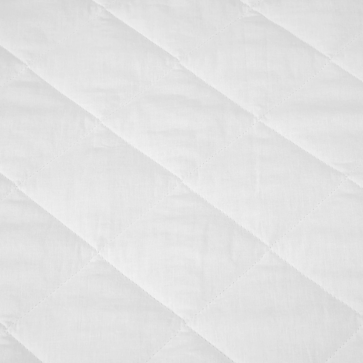 3 Cotton Top Fitted Mattress Protector - Double Bed, White, 3 of 4