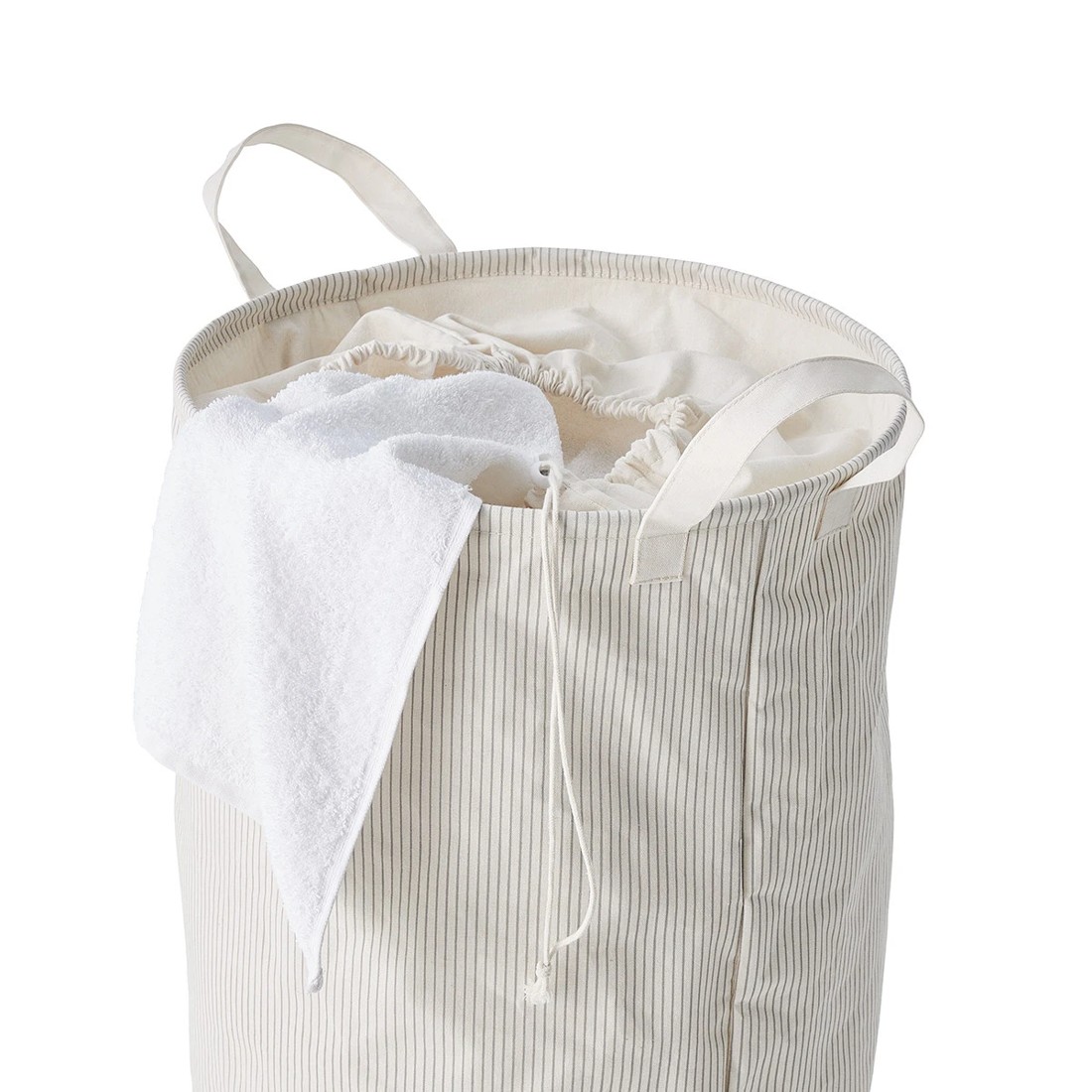 2 Linen Look Pop Up Laundry Hamper, 2 of 10