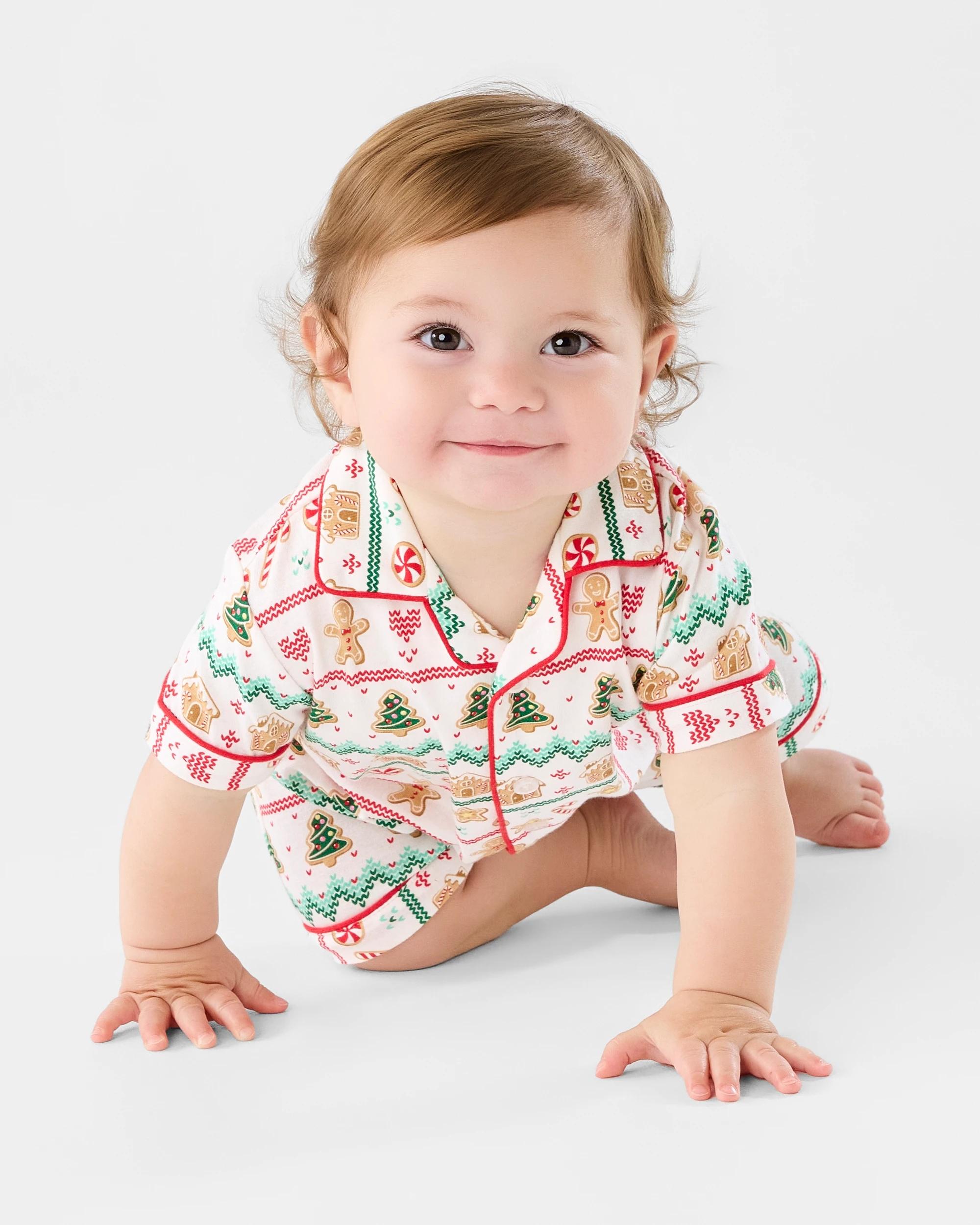 4 Family Matching Christmas Fairisle Baby Pyjama Set Fairisle, 4 of 10